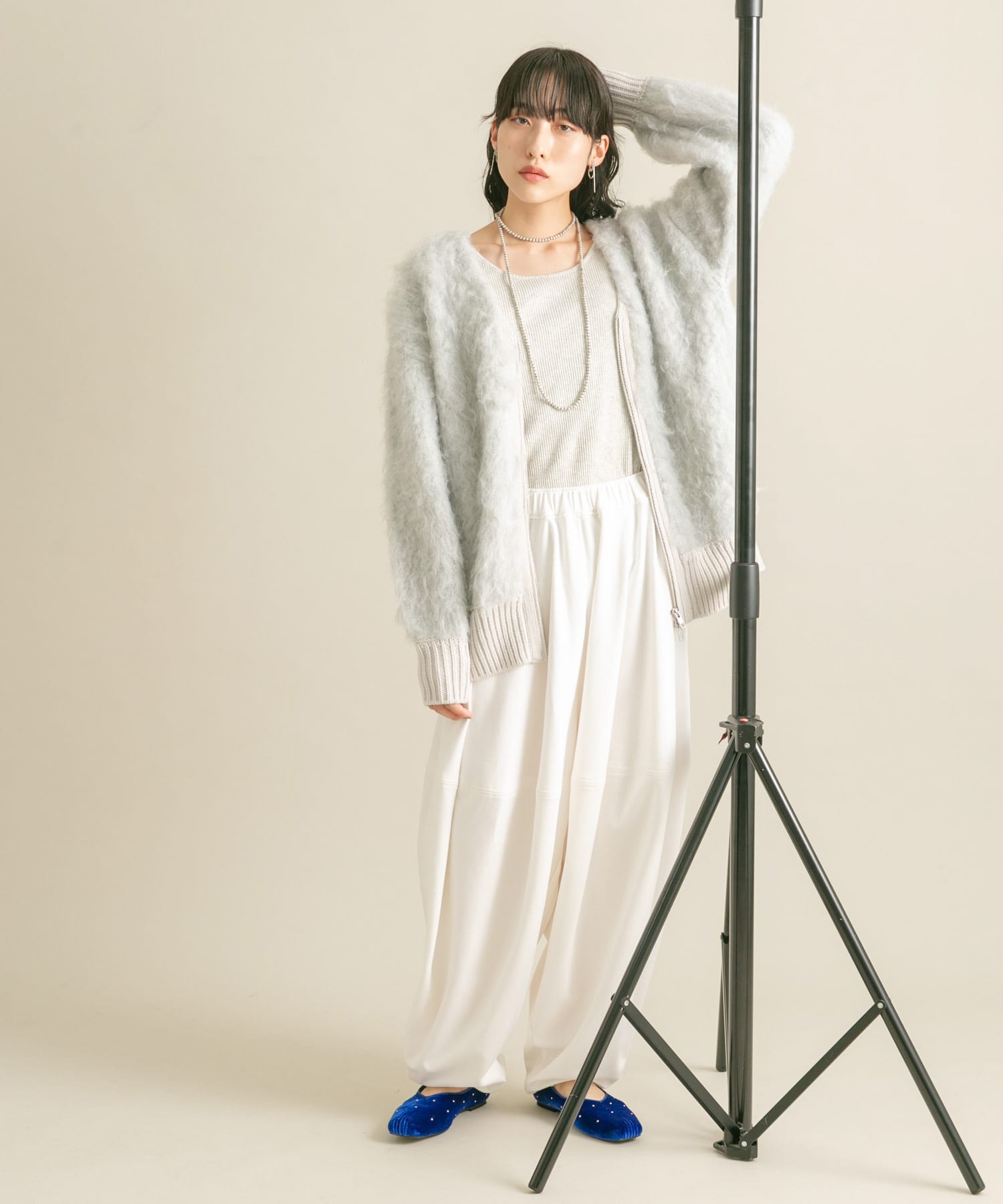 身長：160cm サイズ：one