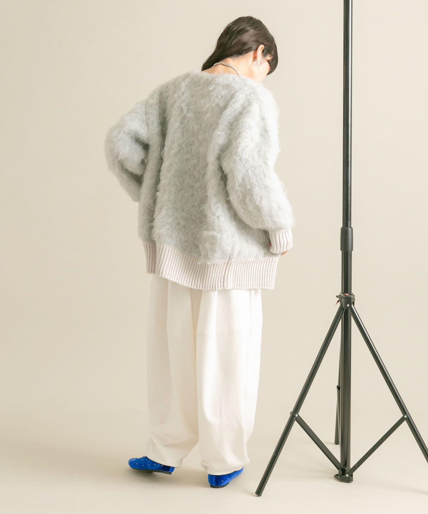 身長：160cm サイズ：one