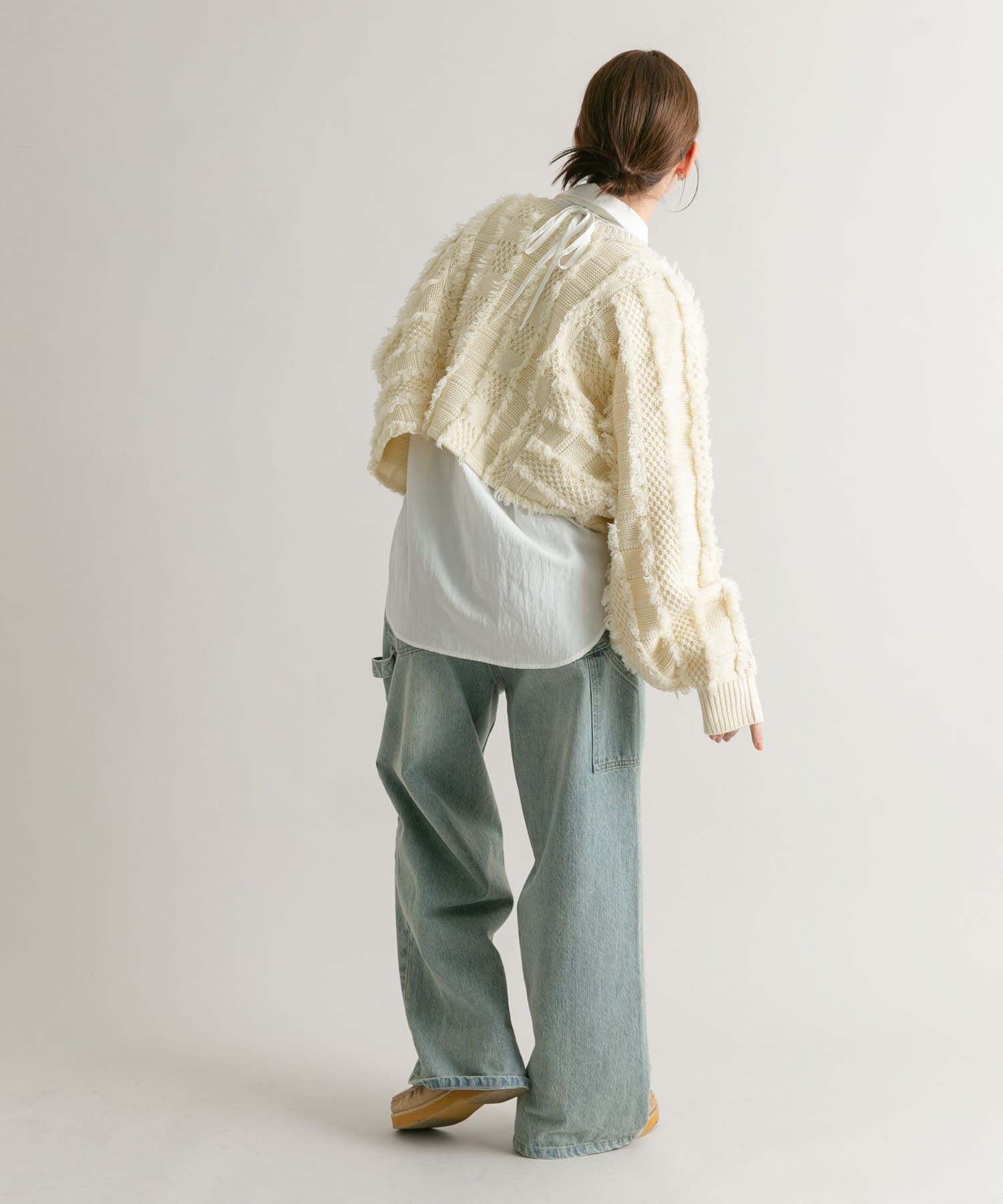 身長：160cm サイズ：one