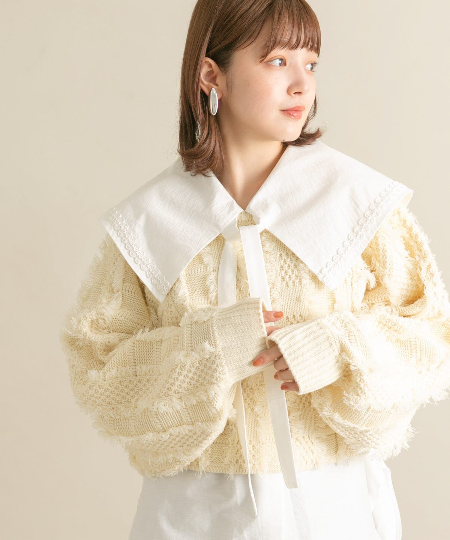 身長：160cm サイズ：one