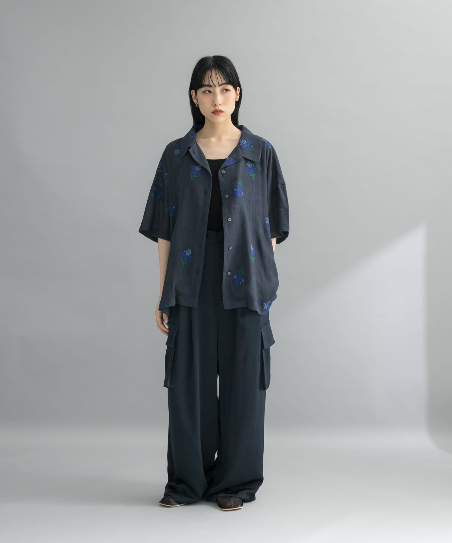 身長：160cm サイズ：one