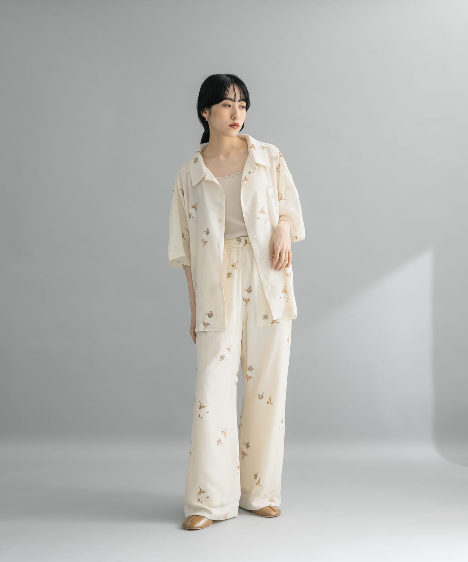 身長：160cm サイズ：one