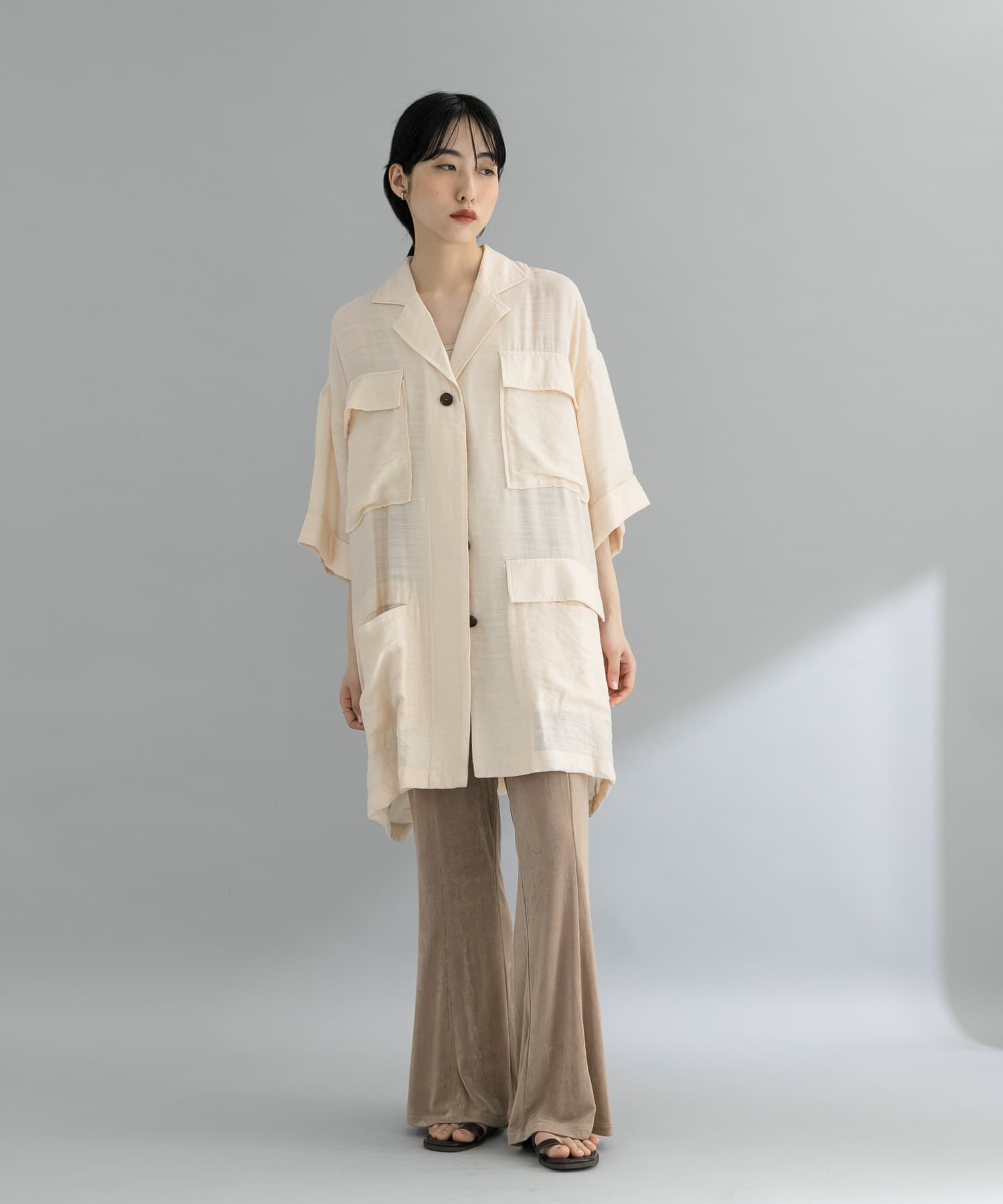 身長：160cm サイズ：one