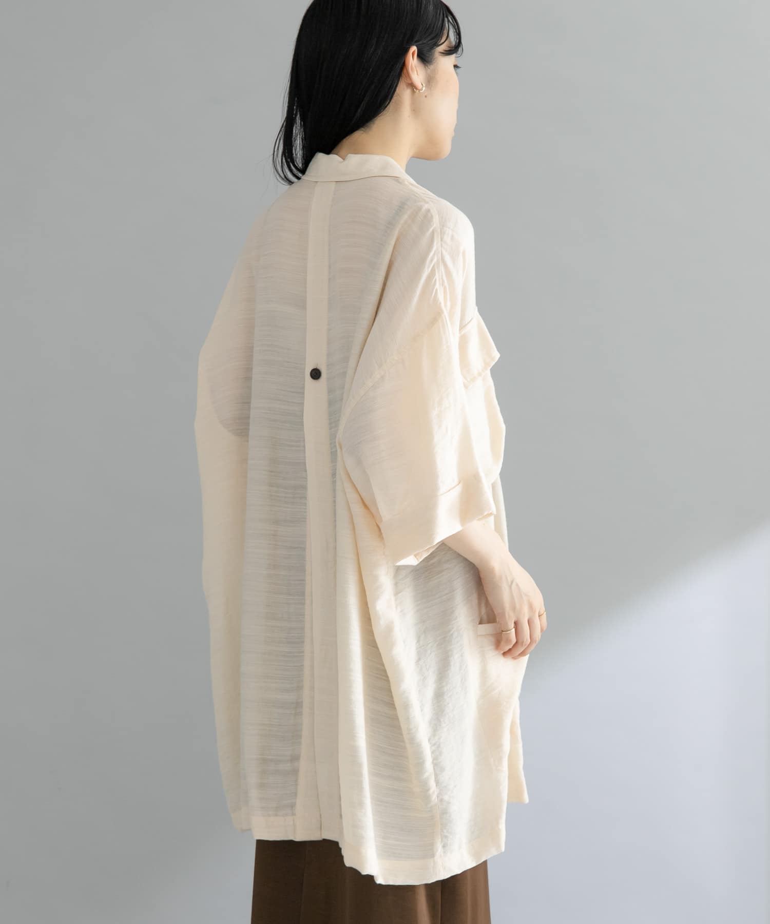 身長：160cm サイズ：one