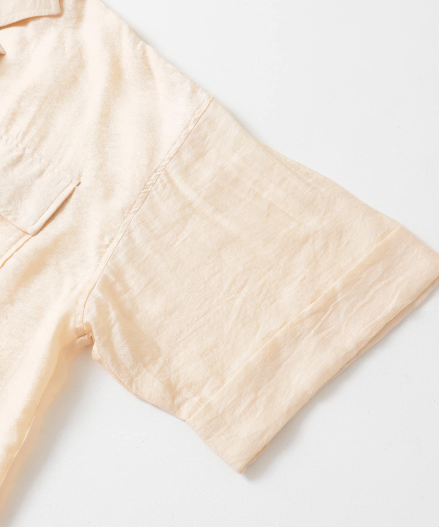 『WEB限定』バックオープンBIGシャツ L.BEIGE one