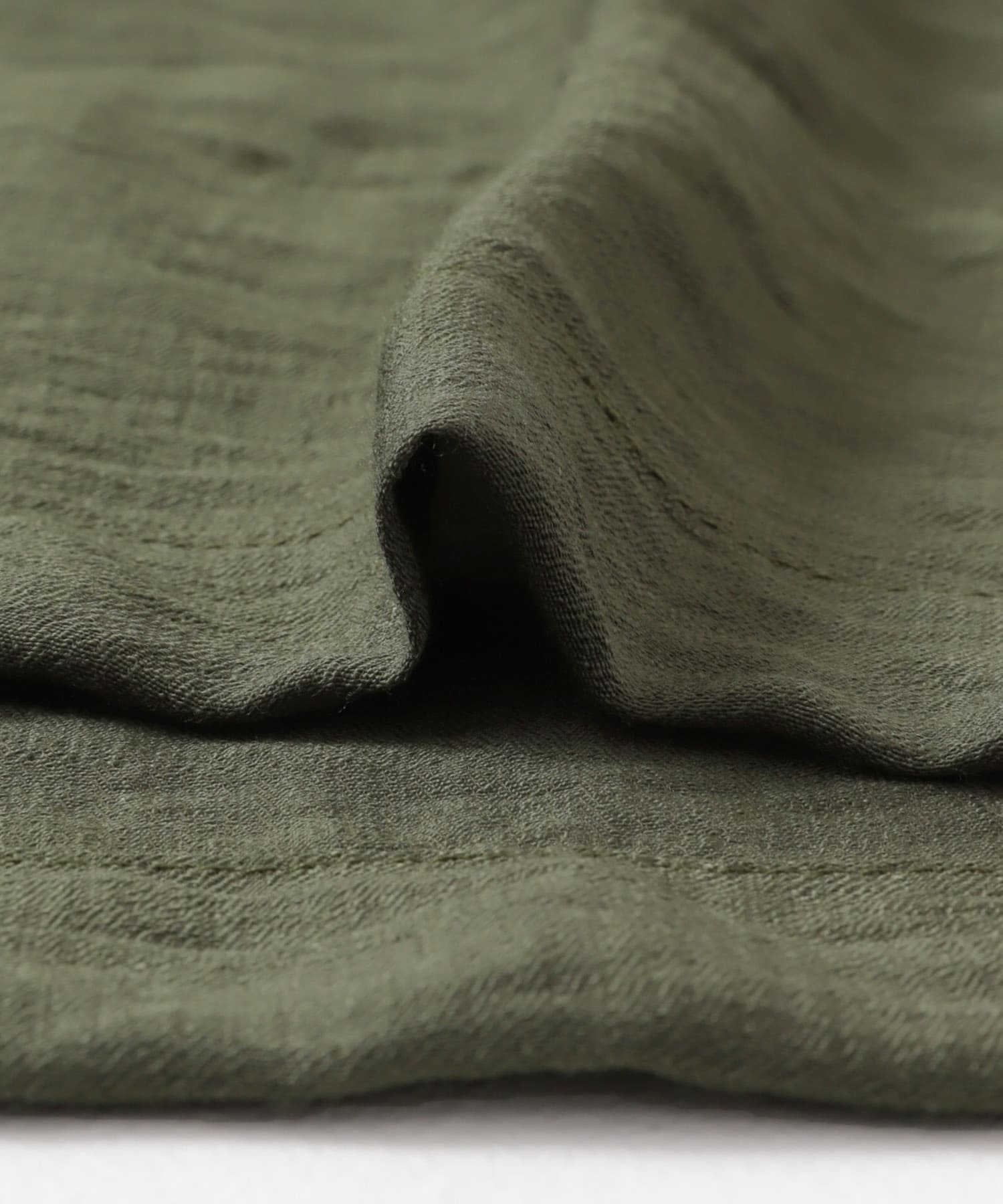 『WEB限定』バックオープンBIGシャツ KHAKI one