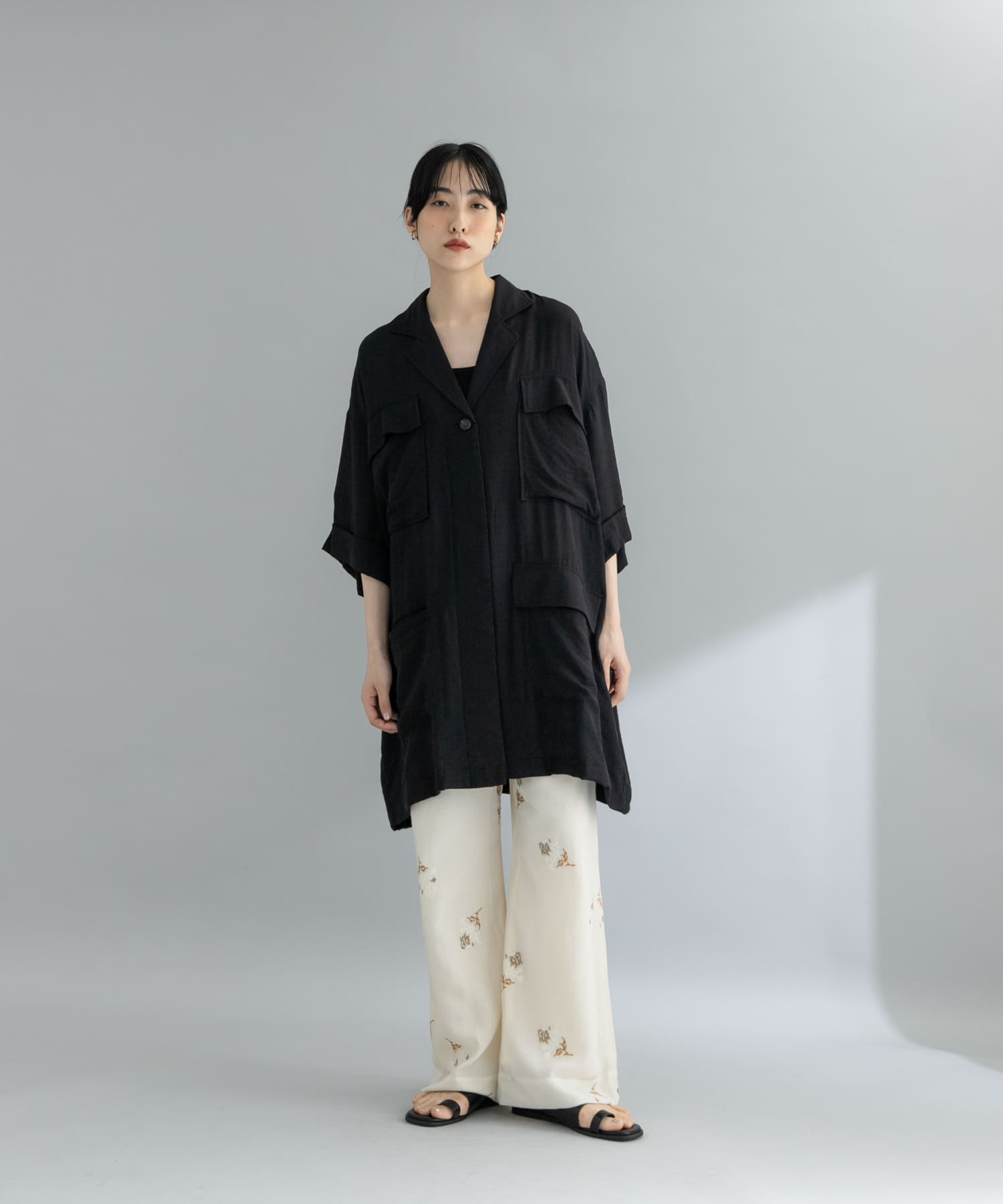 身長：160cm サイズ：one