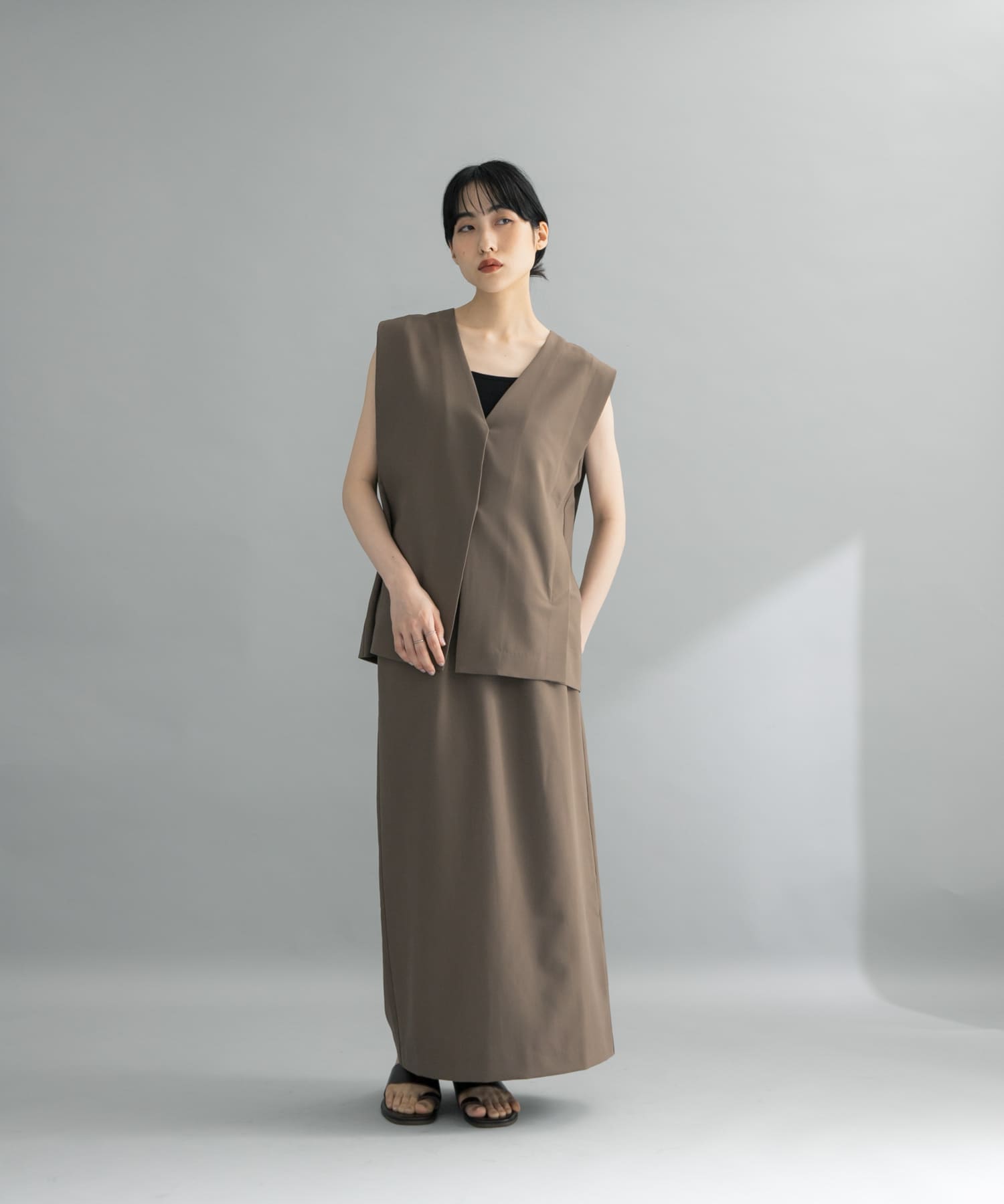 身長：160cm サイズ：one