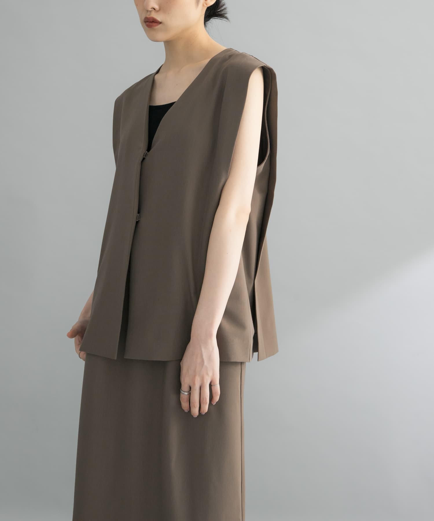 身長：160cm サイズ：one