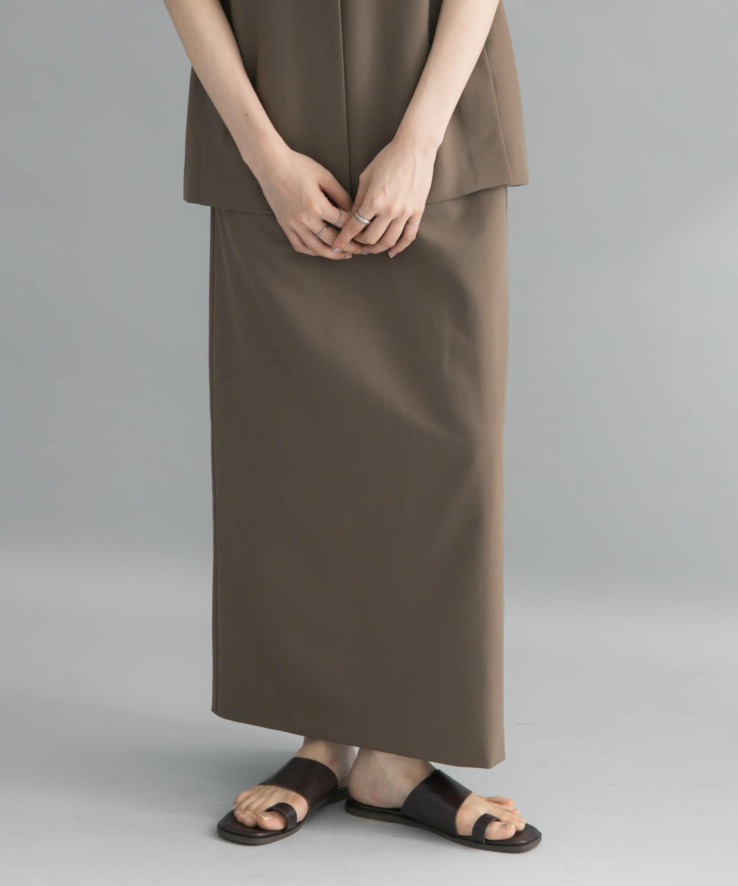 身長：160cm サイズ：one