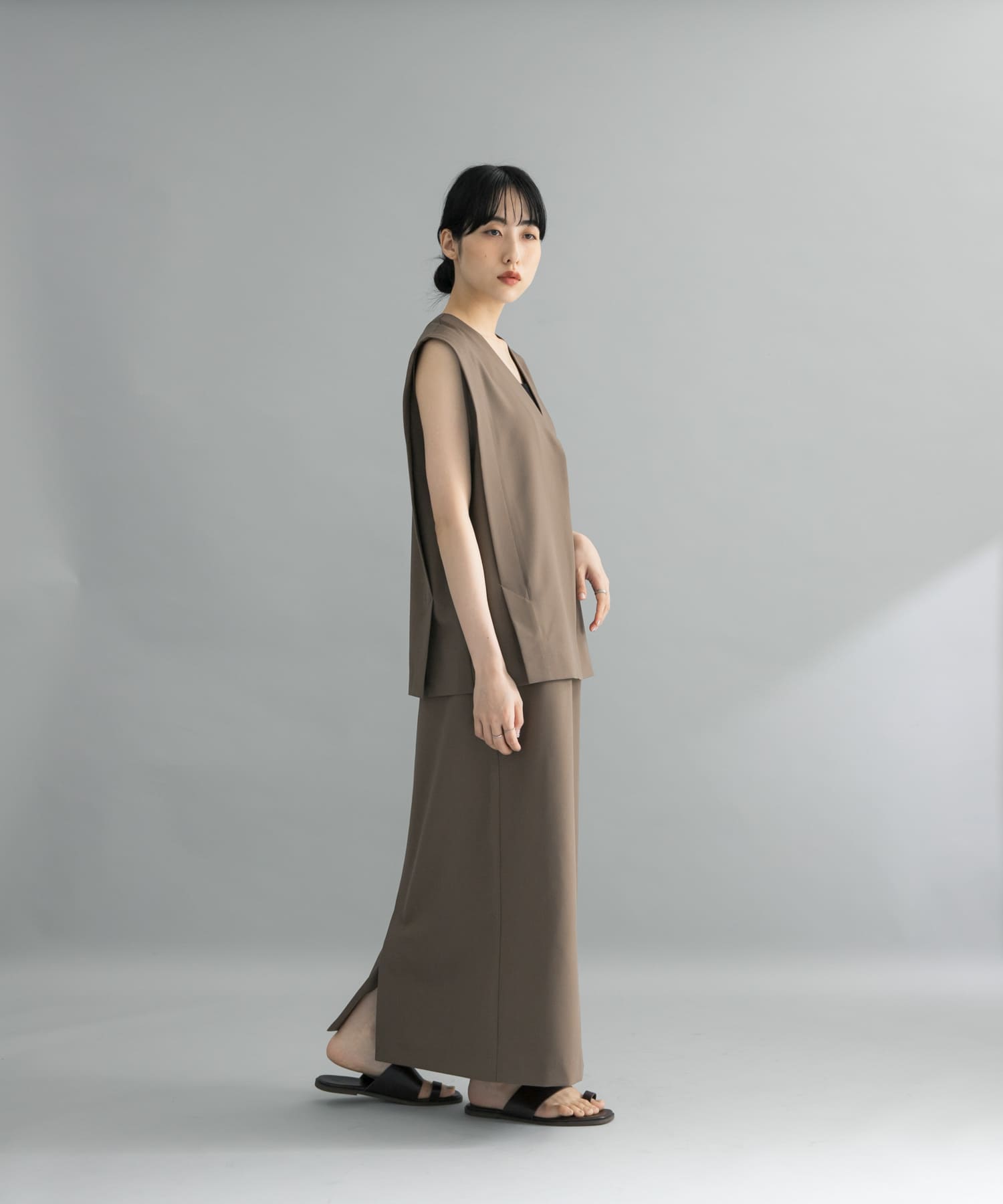 身長：160cm サイズ：one