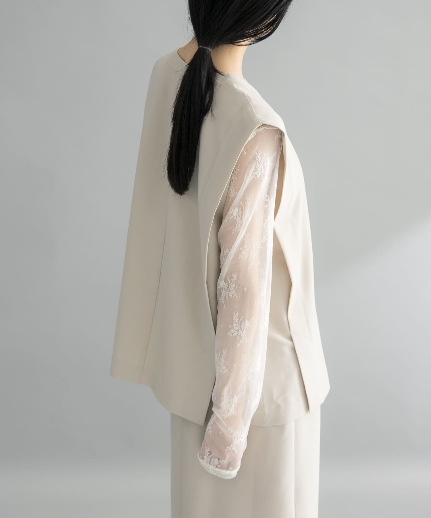 身長：160cm サイズ：one