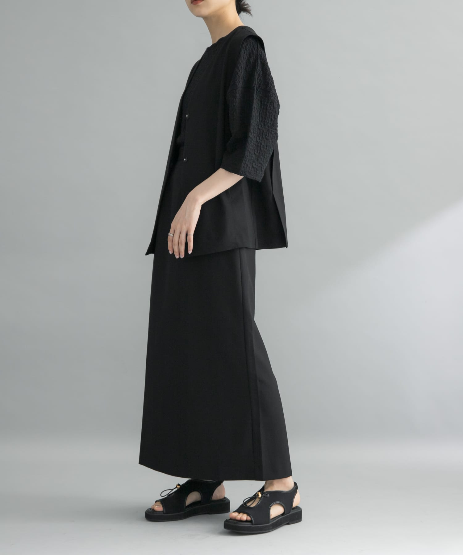 身長：160cm サイズ：one