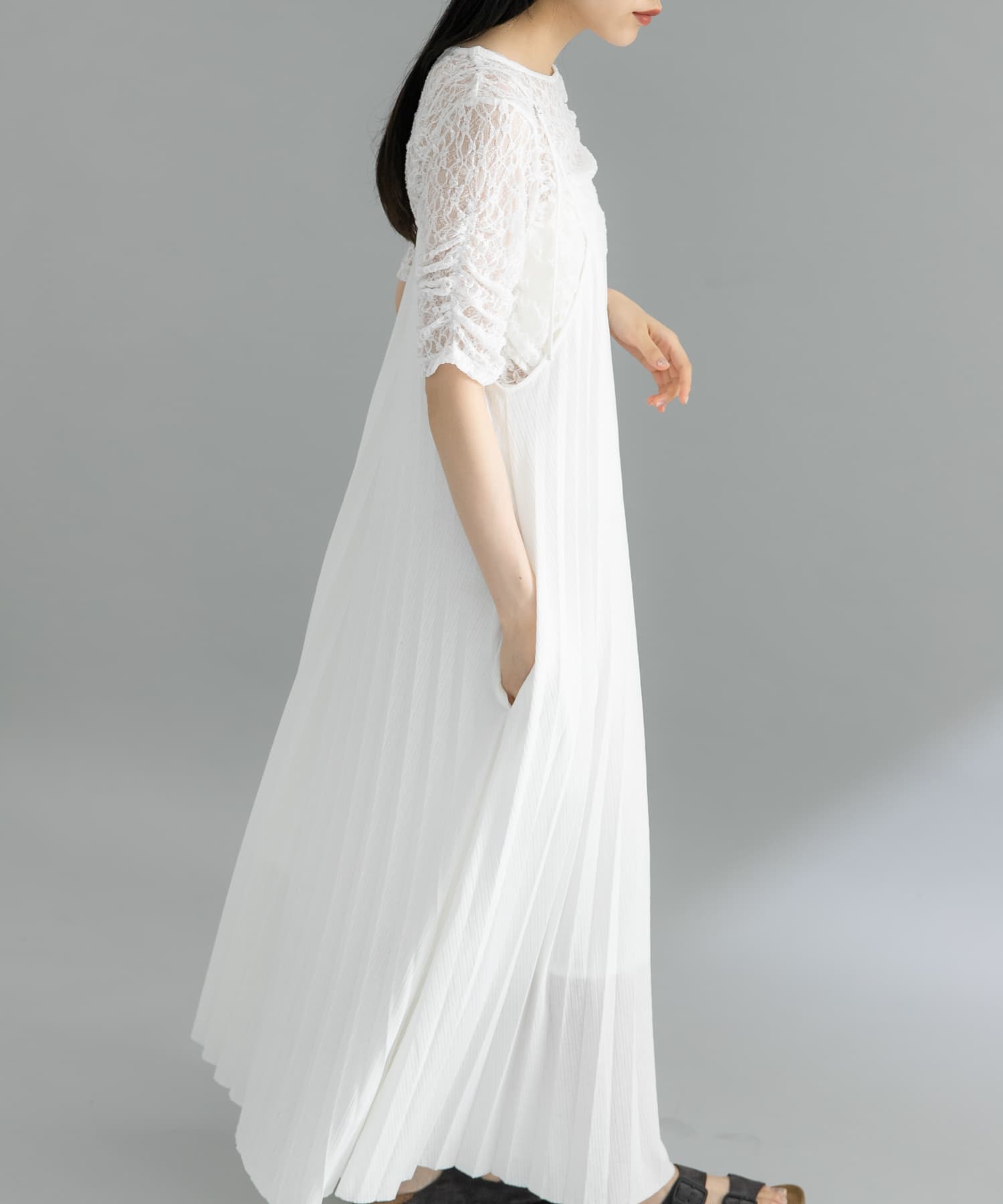 身長：160cm サイズ：one