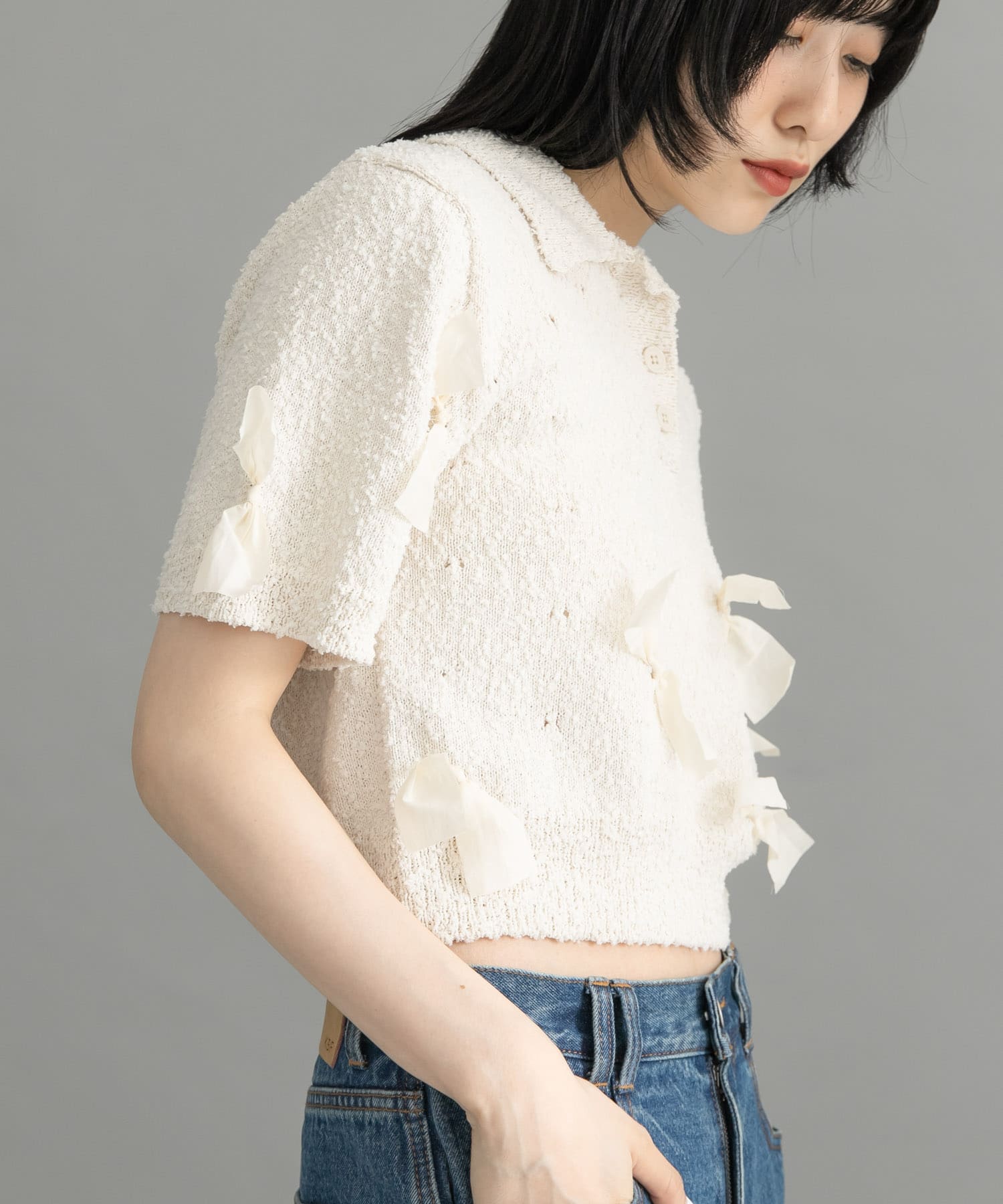 身長：160cm サイズ：one