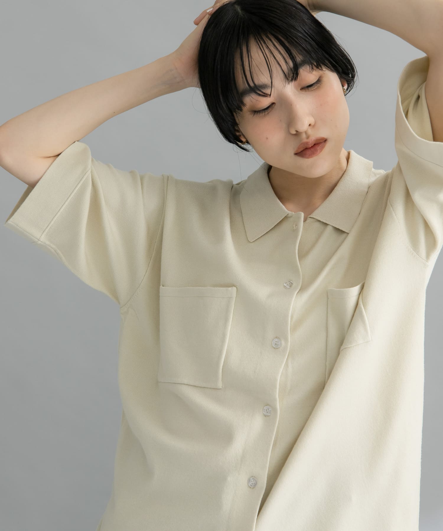 身長：160cm サイズ：one
