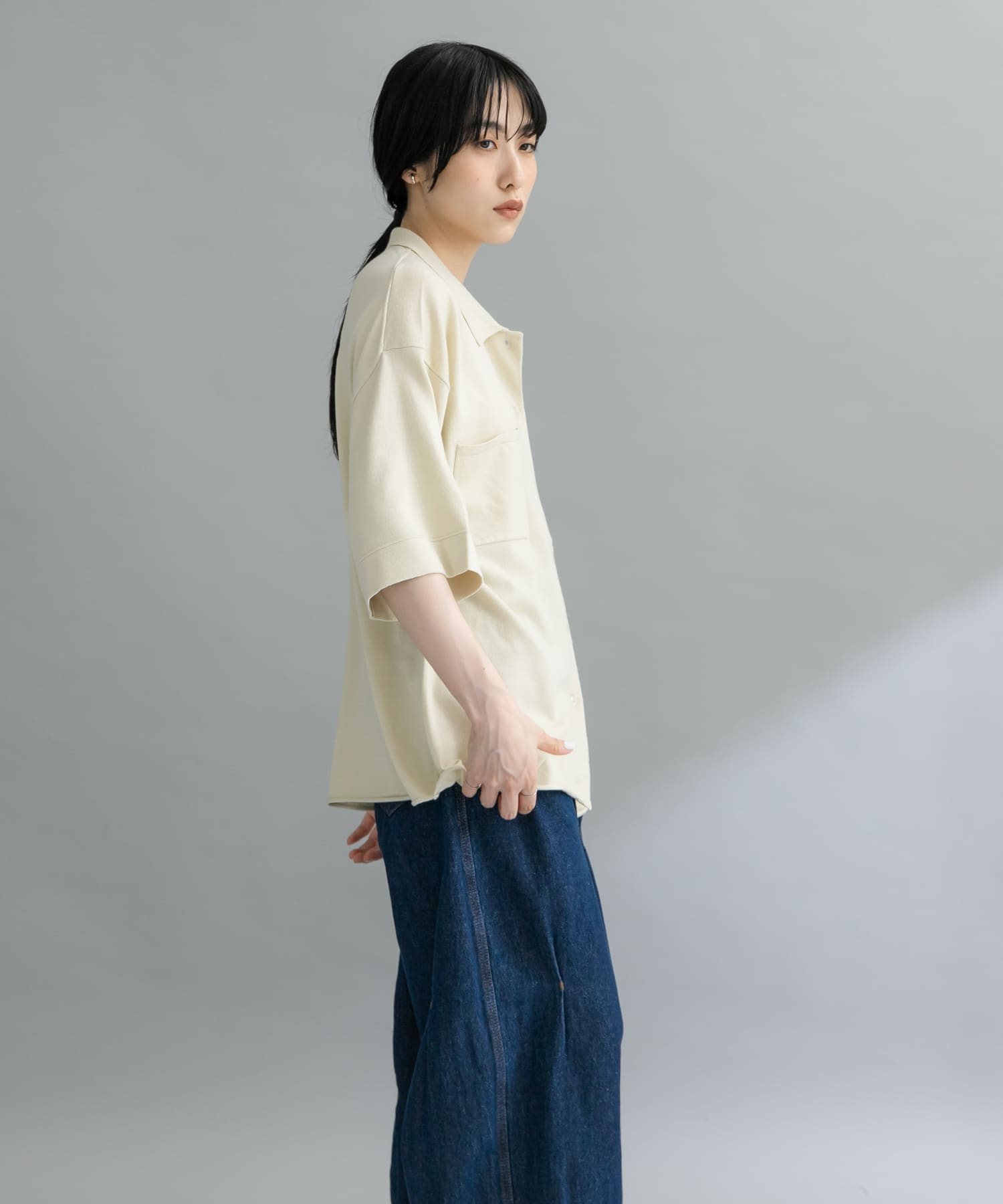 身長：160cm サイズ：one