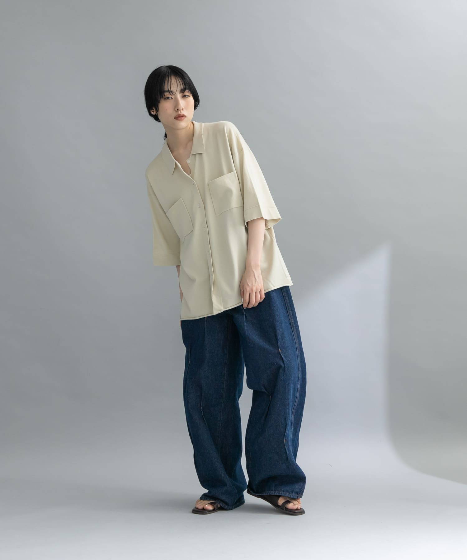 身長：160cm サイズ：one