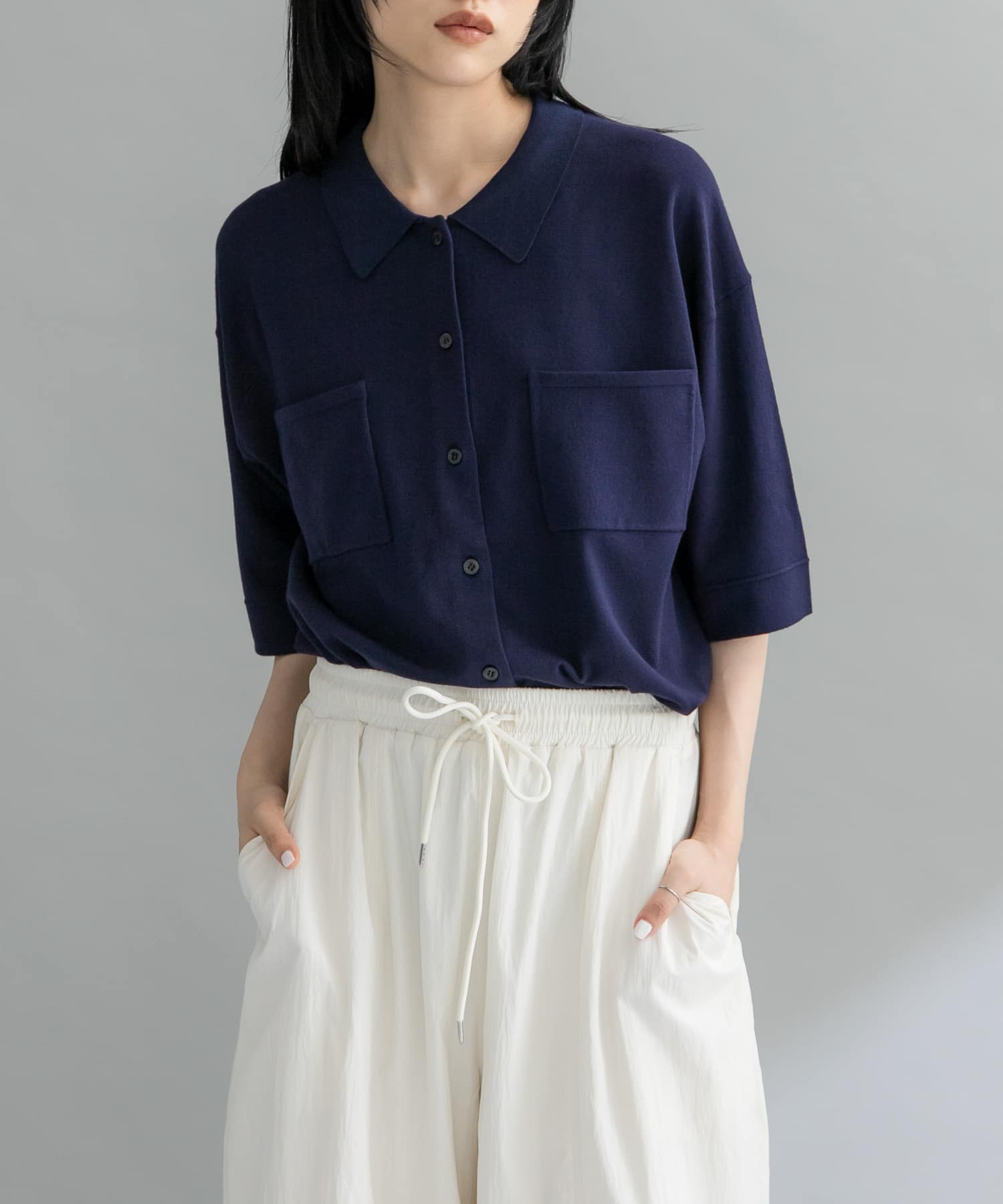 身長：160cm サイズ：one