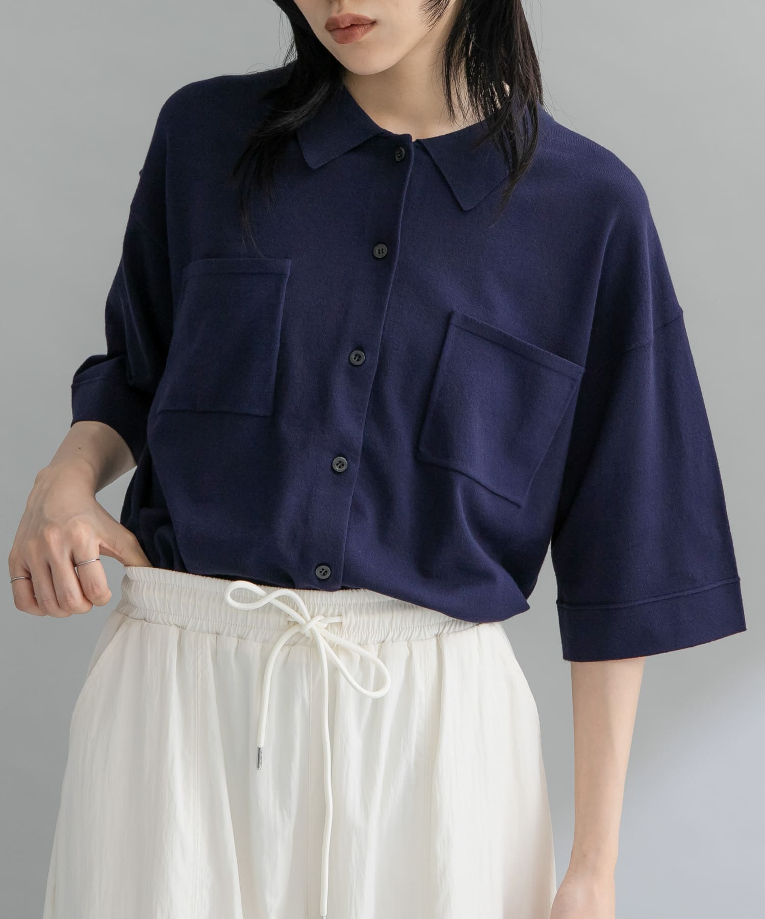 身長：160cm サイズ：one
