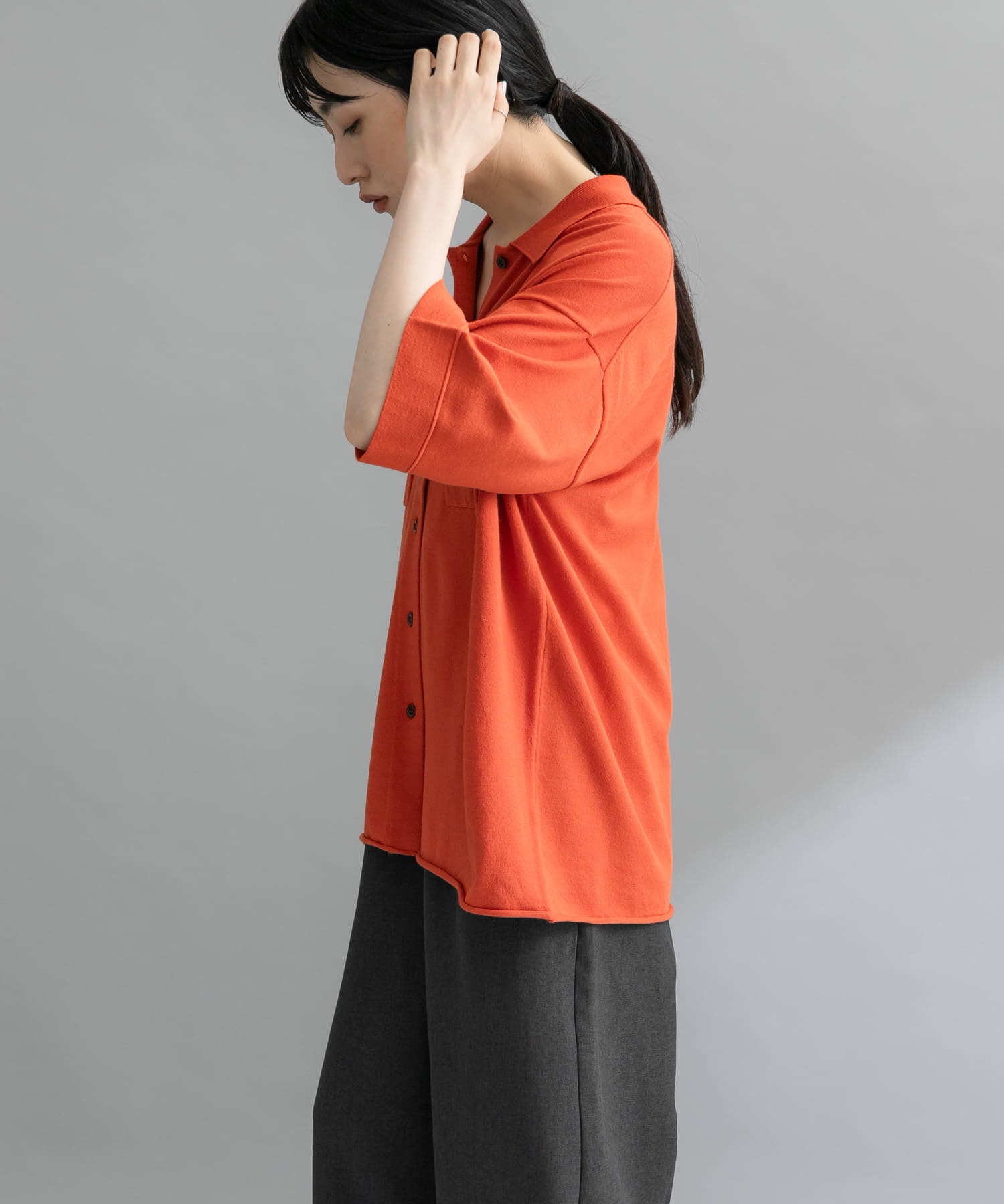 身長：160cm サイズ：one