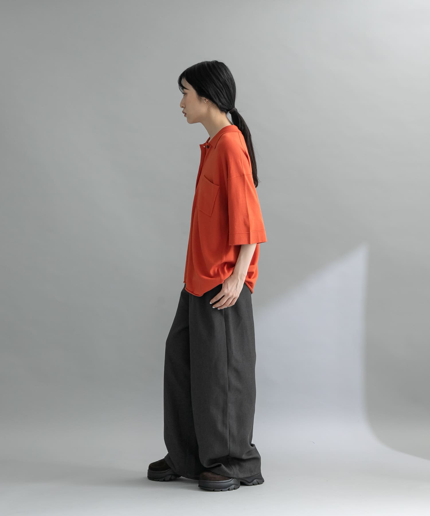 身長：160cm サイズ：one
