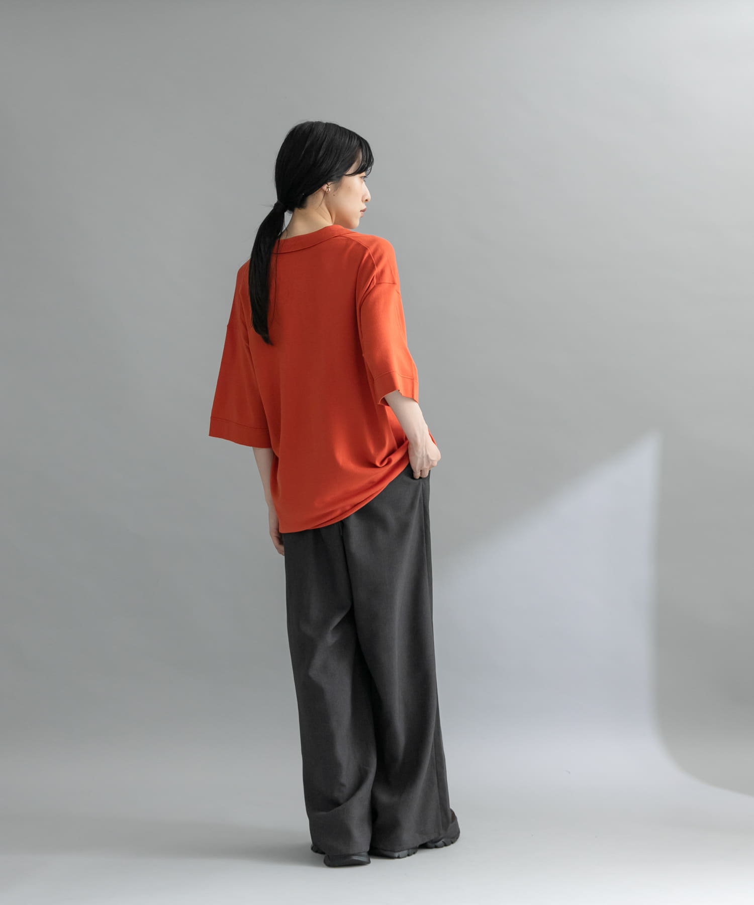 身長：160cm サイズ：one