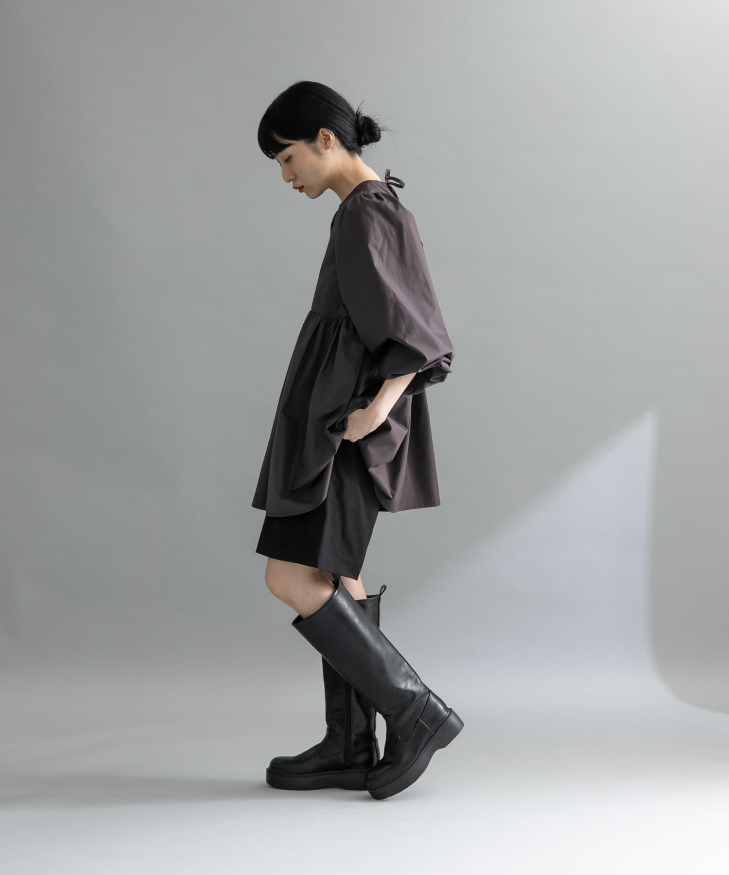 身長：160cm サイズ：one