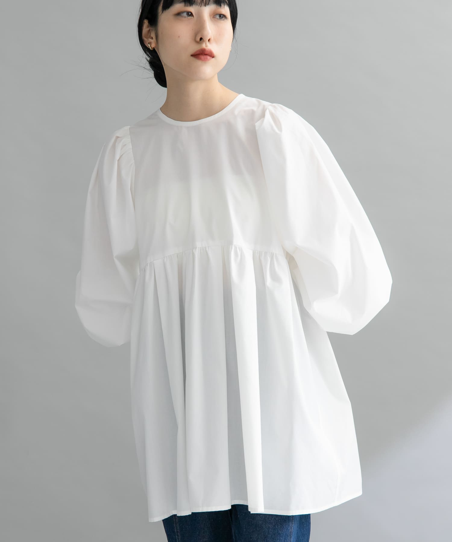 身長：160cm サイズ：one