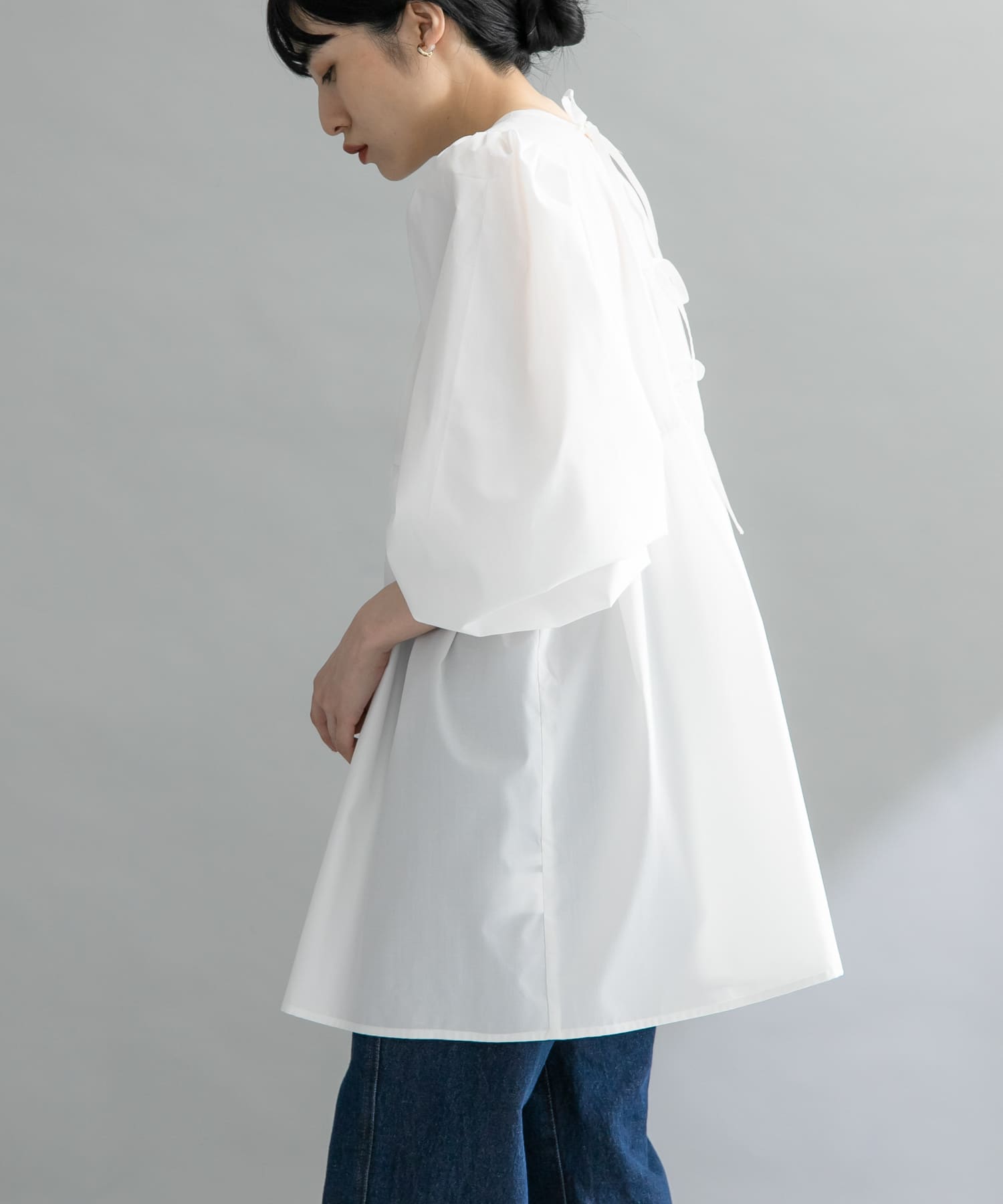 身長：160cm サイズ：one