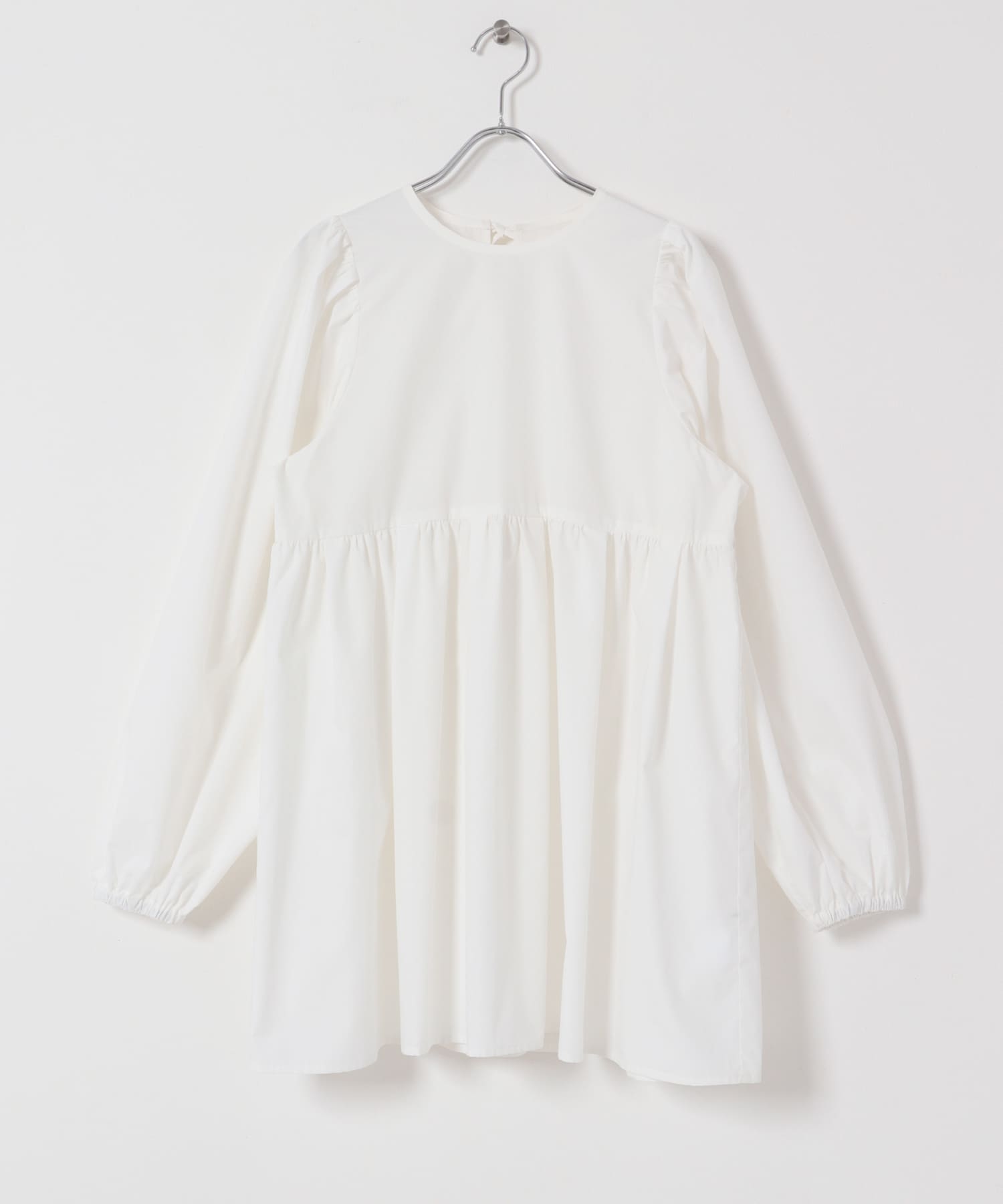 『WEB限定』BACKリボンチュニック OFF one