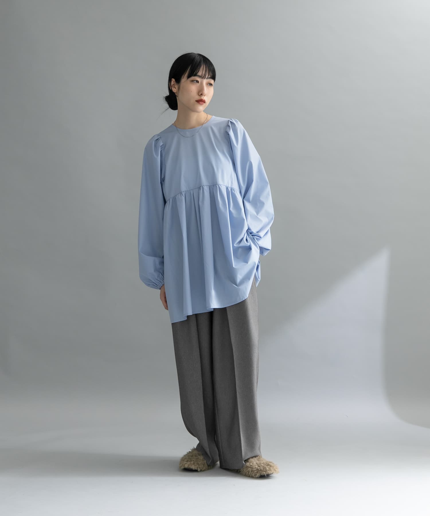 身長：160cm サイズ：one