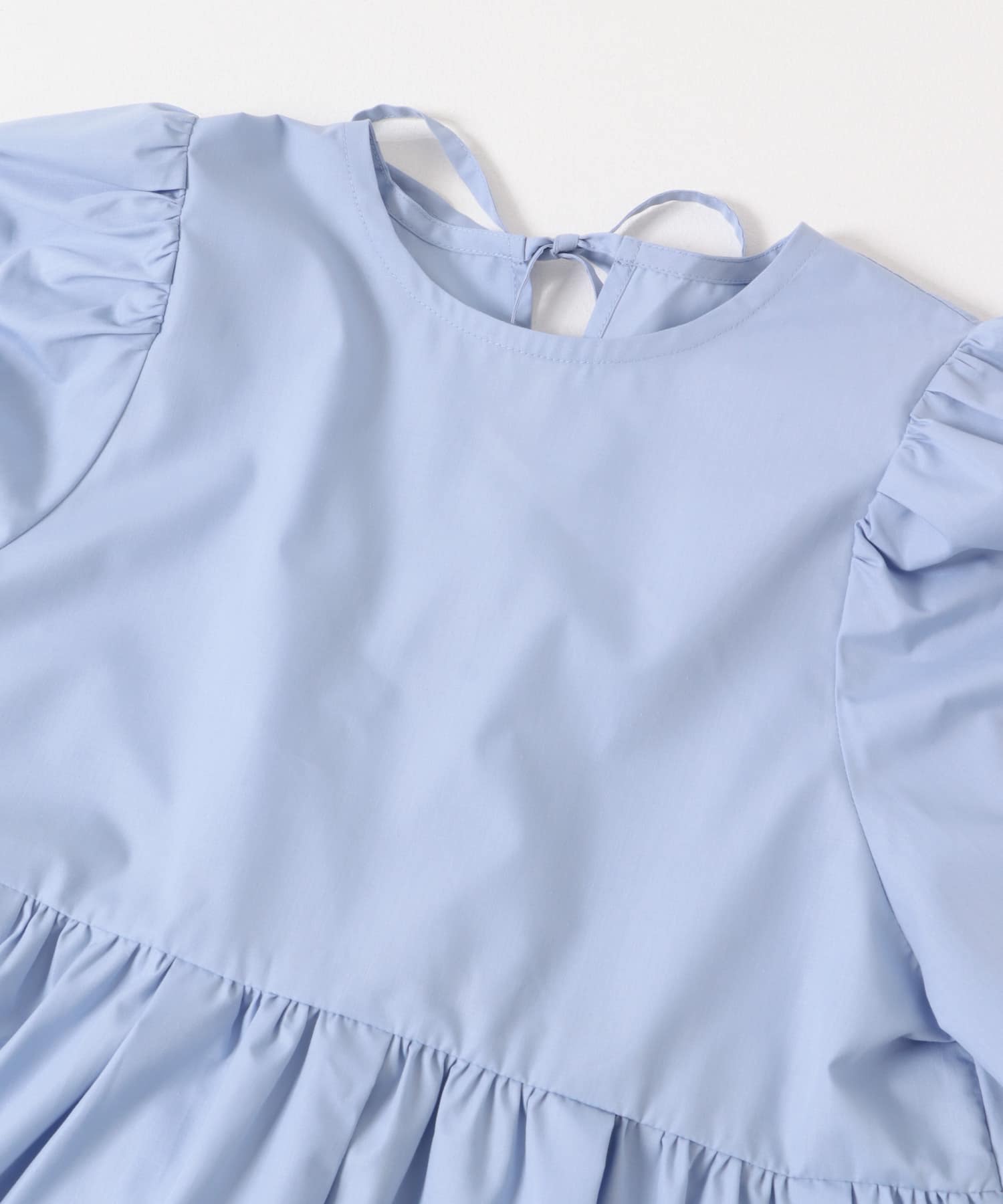 『WEB限定』BACKリボンチュニック L.BLUE one