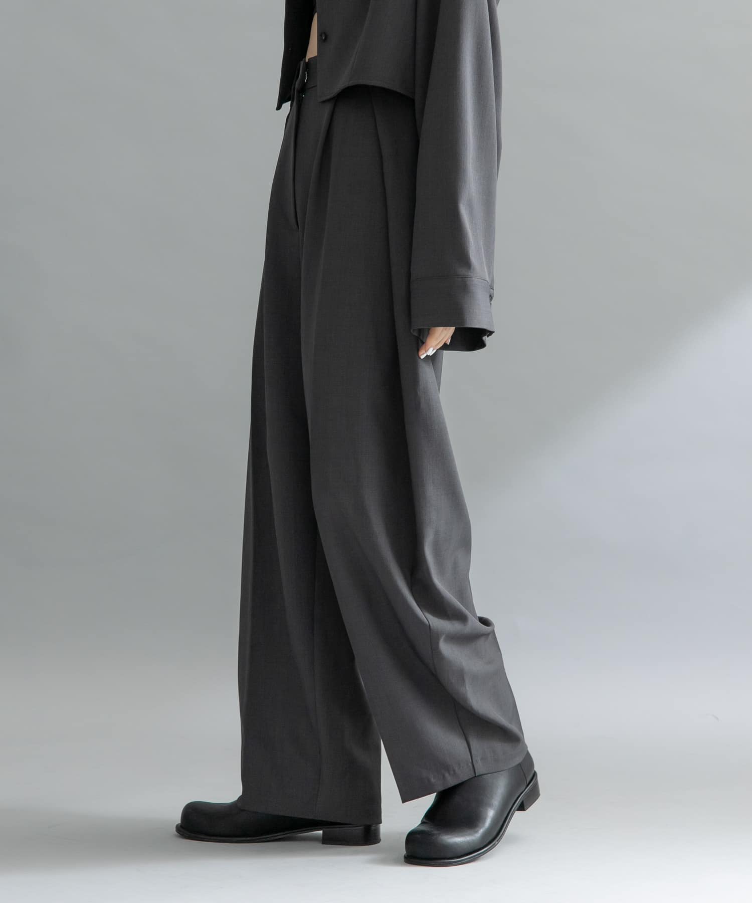 身長：160cm サイズ：one