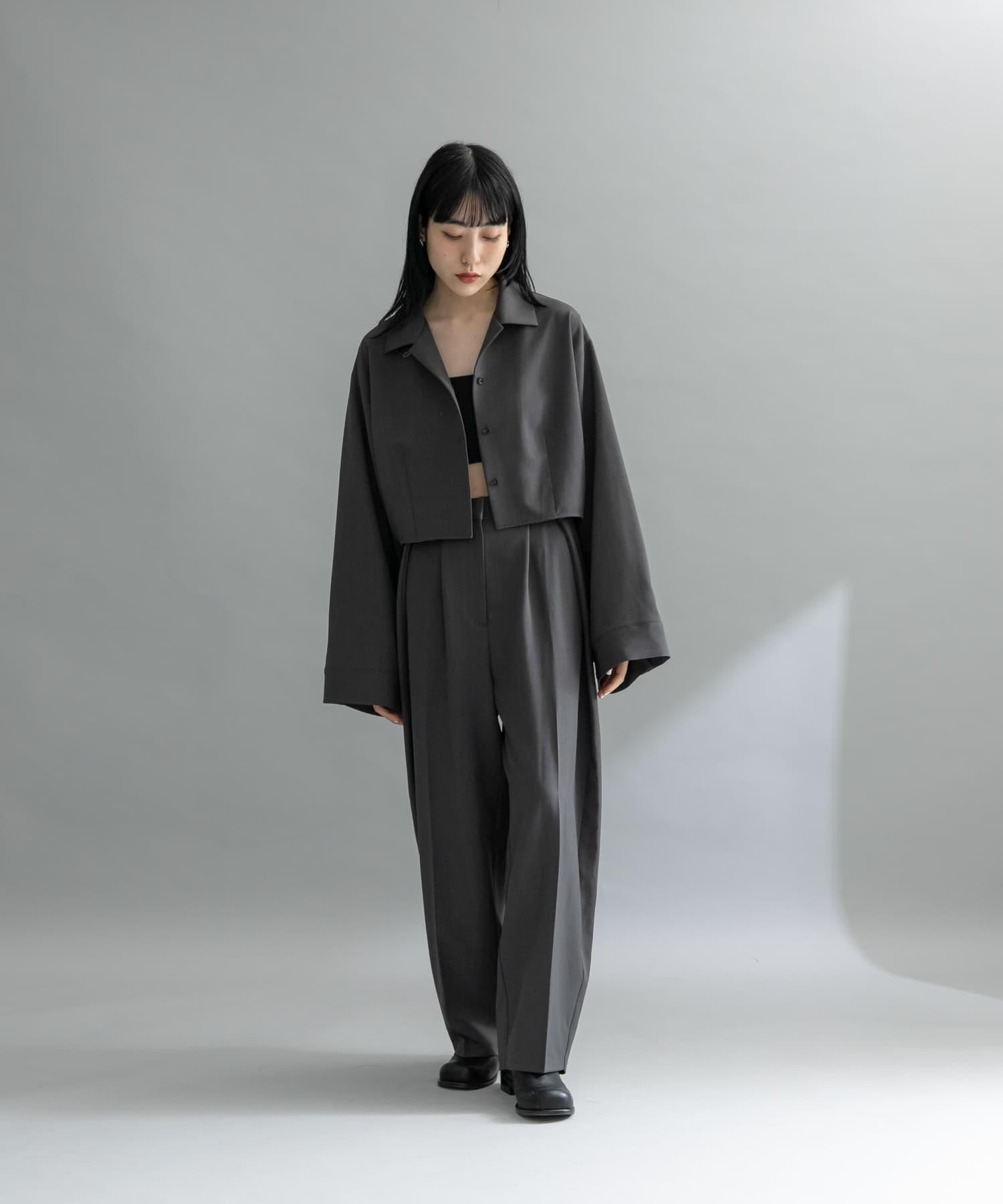 身長：160cm サイズ：one