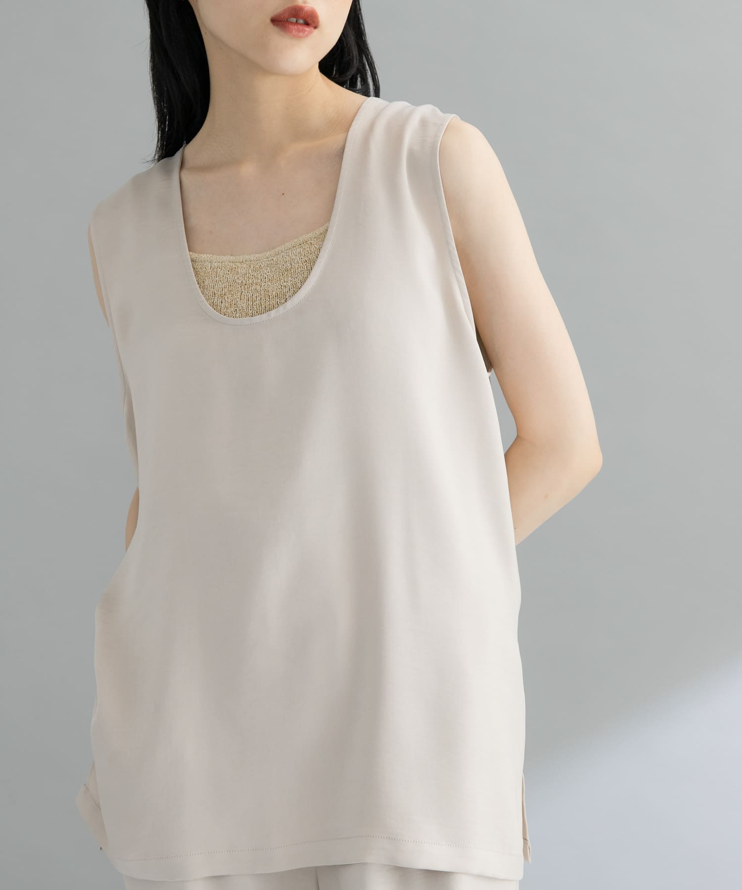身長：160cm サイズ：one