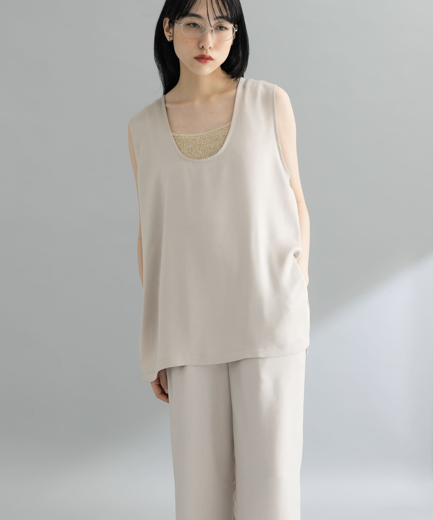 身長：160cm サイズ：one
