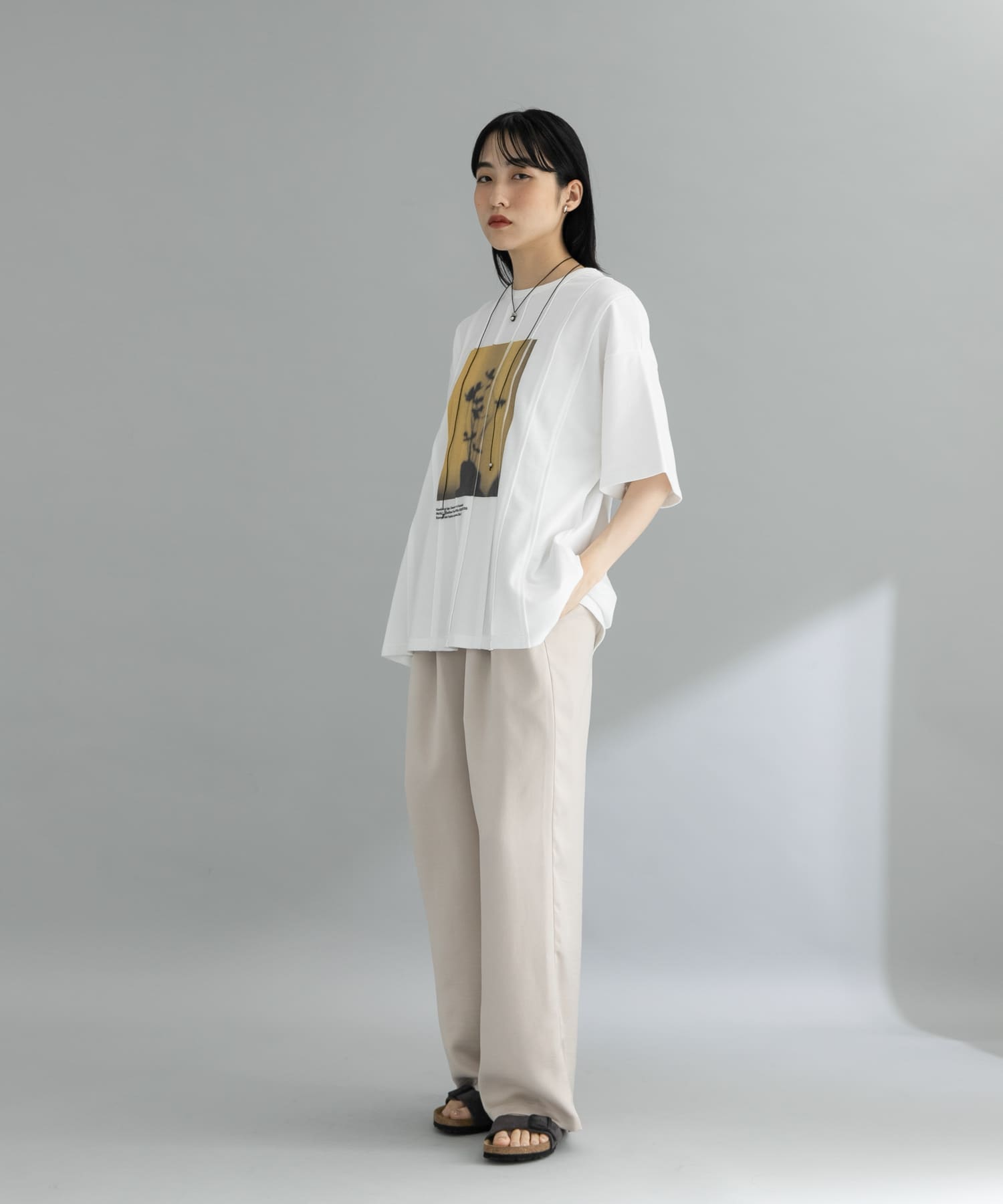身長：160cm サイズ：one
