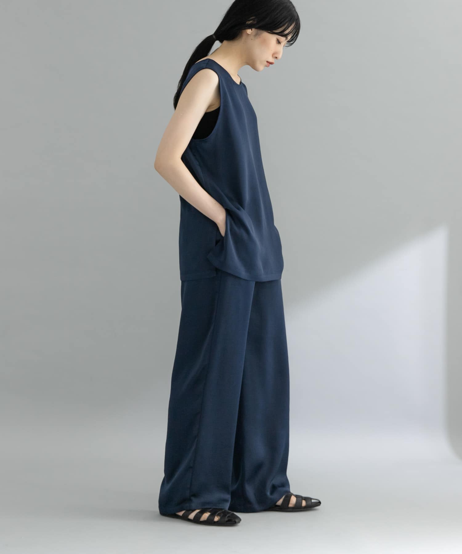 身長：160cm サイズ：one