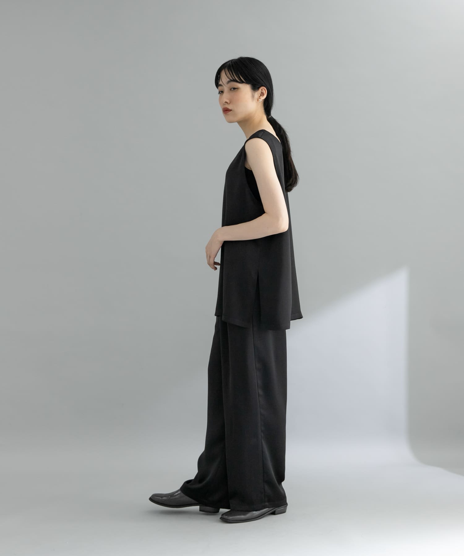 身長：160cm サイズ：one