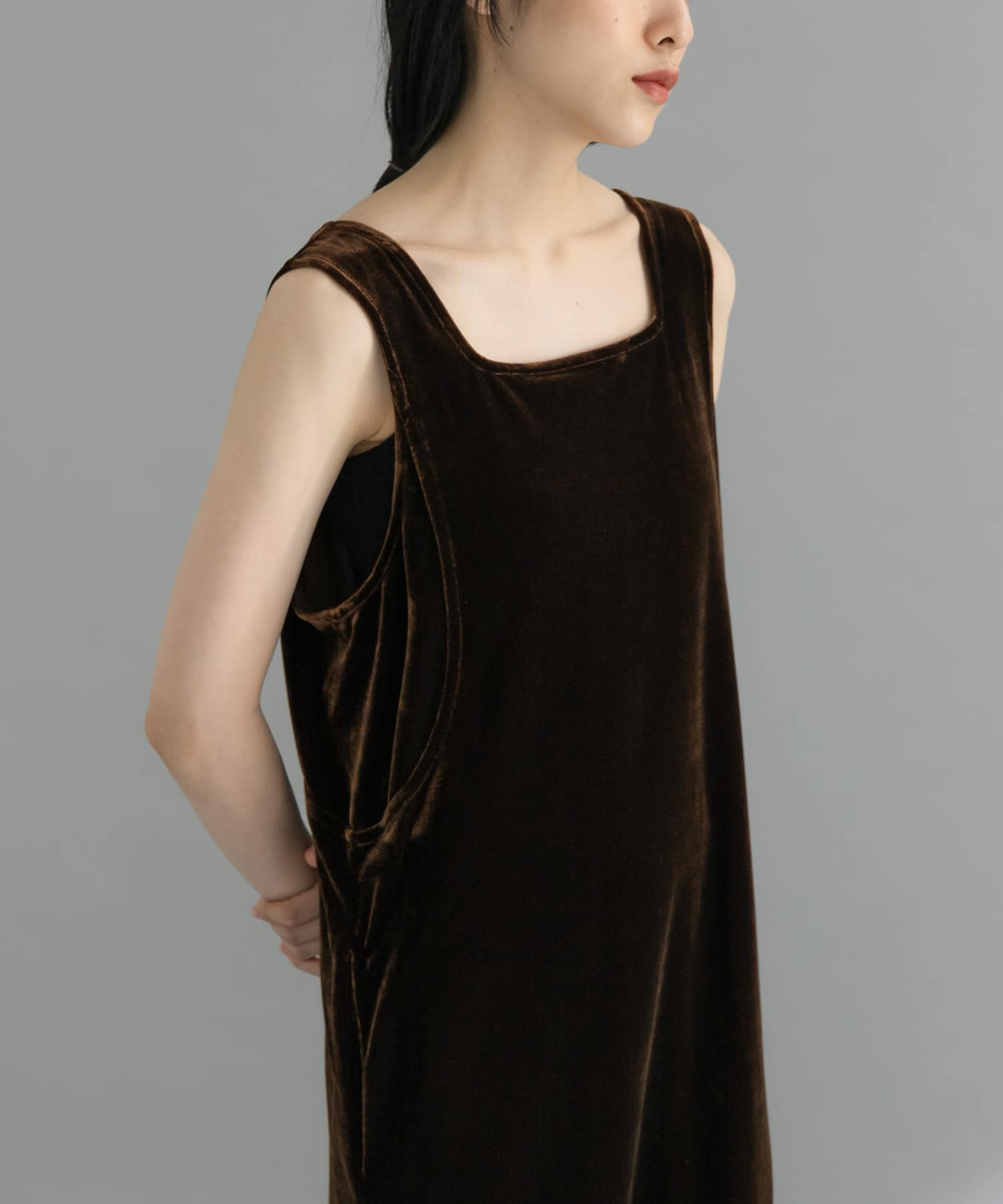 身長：160cm サイズ：one