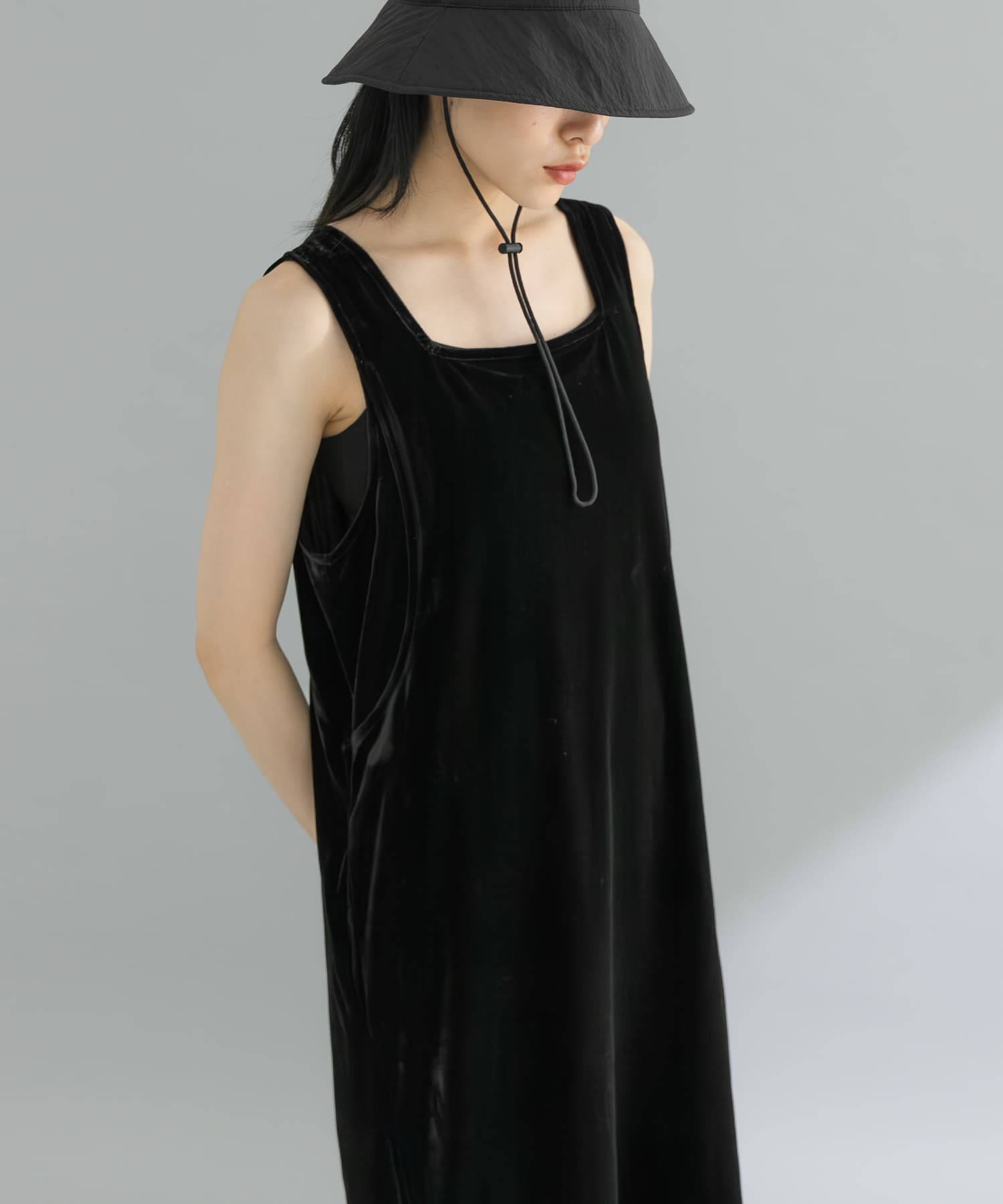 身長：160cm サイズ：one