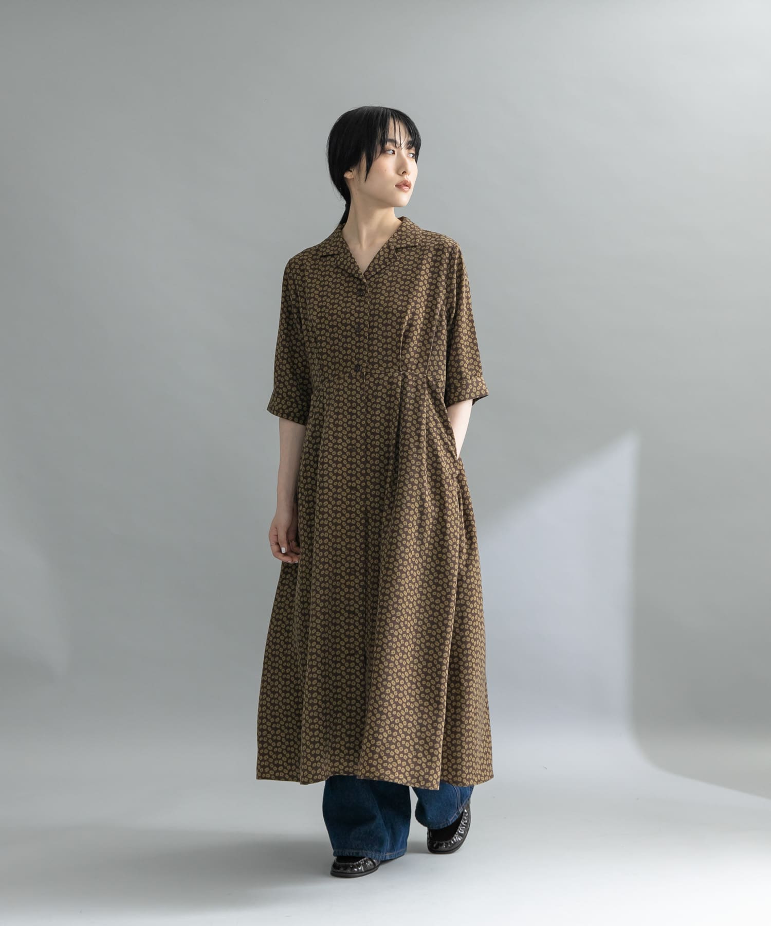 身長：160cm サイズ：one
