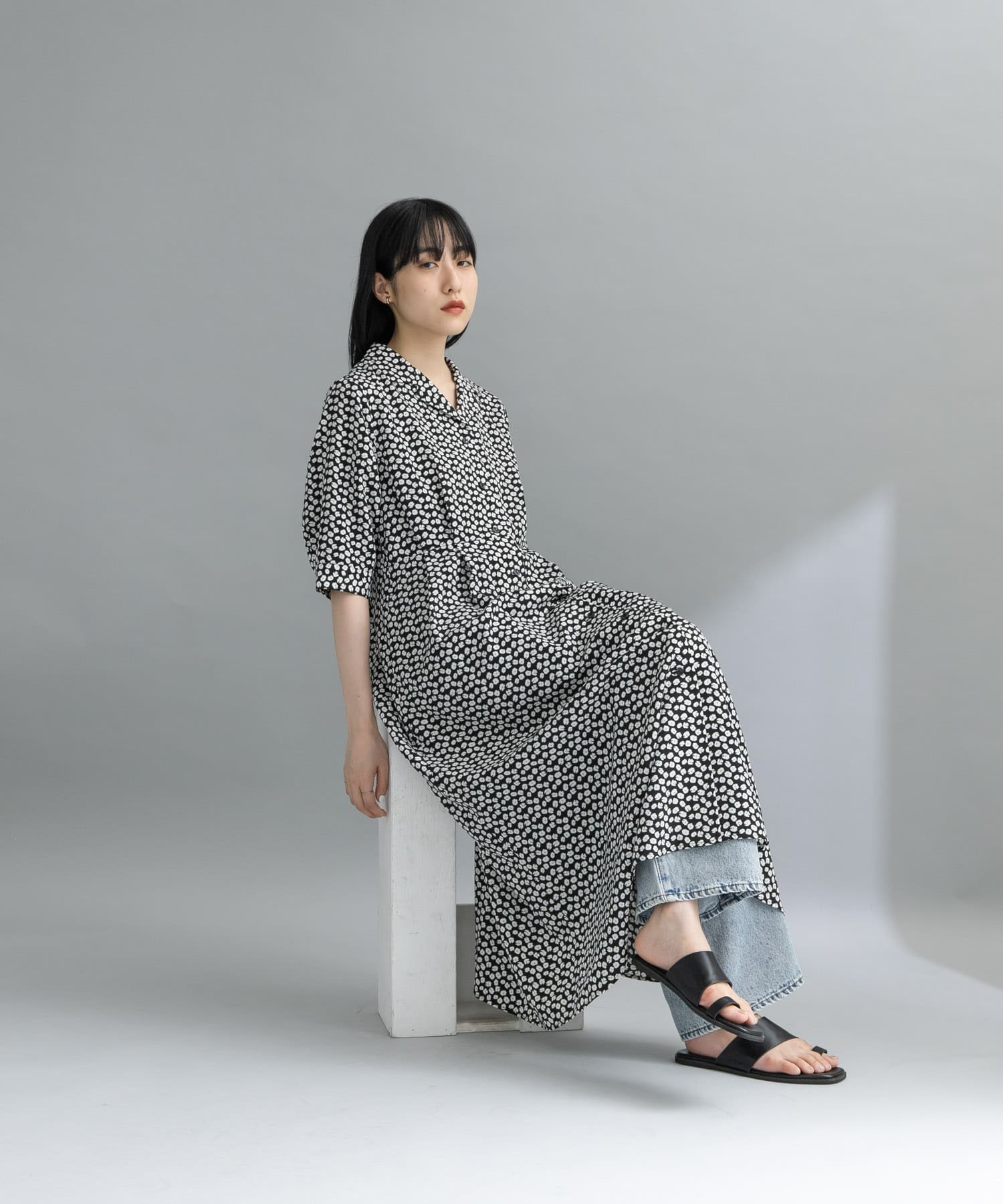身長：160cm サイズ：one