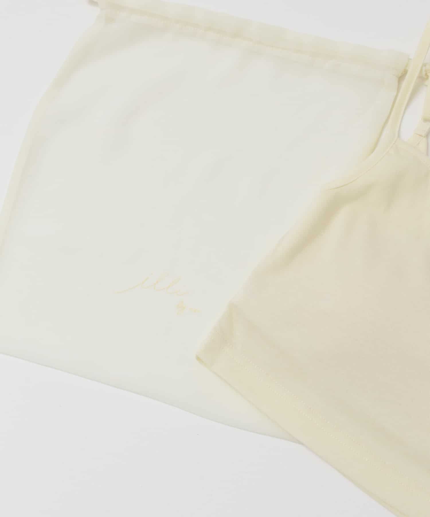 ブラキャミソールセットタンクトップ IVORY one