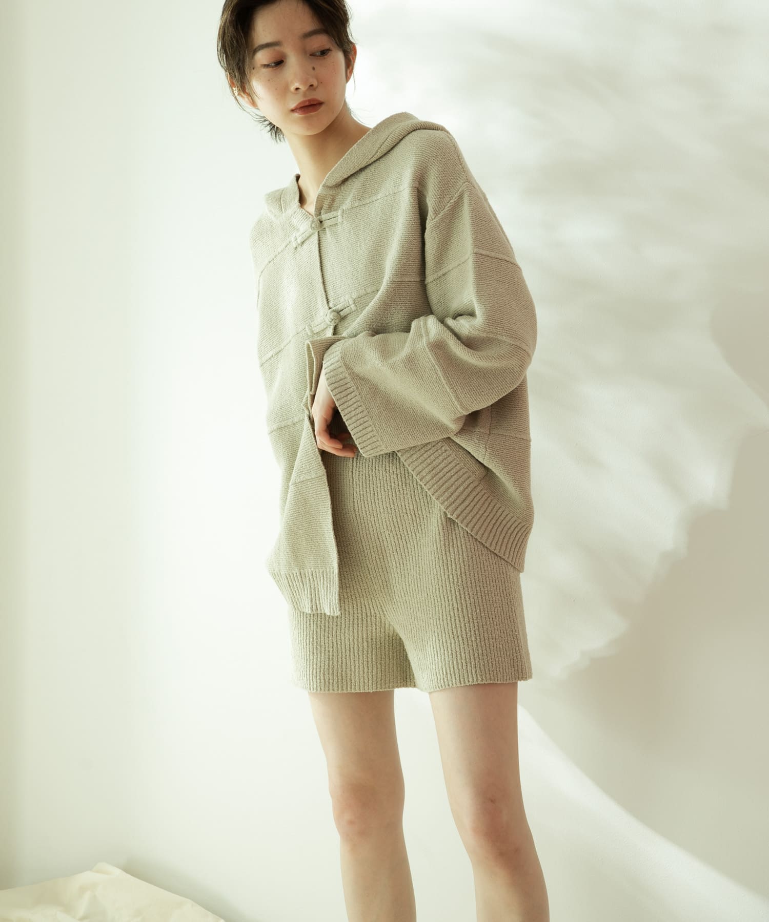 身長：159cm サイズ：one