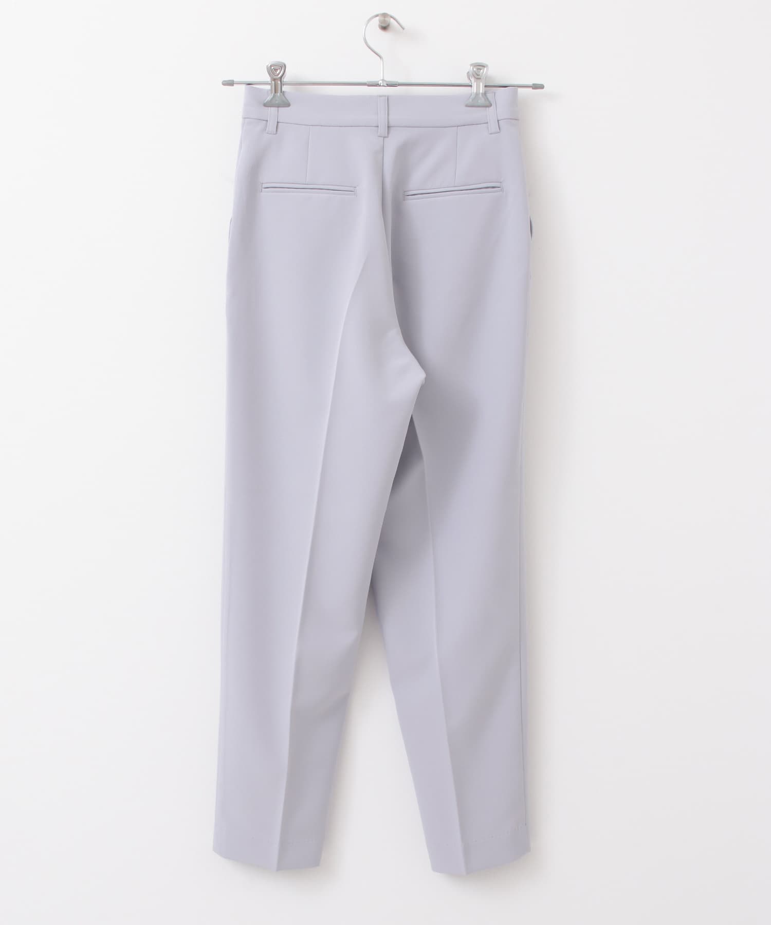 illi　ワンタックスリムテーパードパンツ L.LAVENDER 36