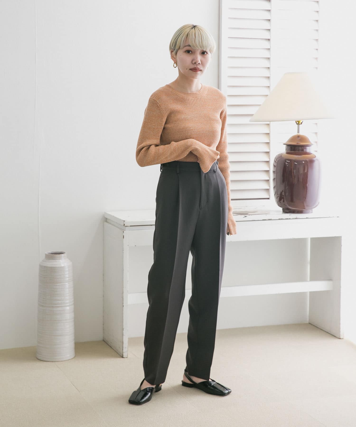 身長：157cm サイズ：34