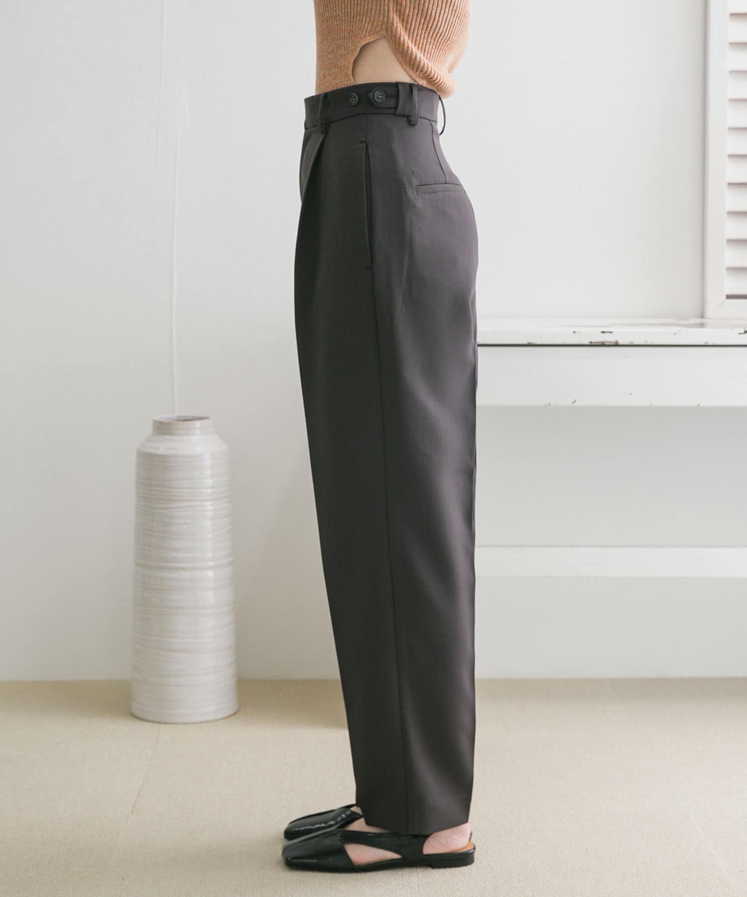 身長：157cm サイズ：34