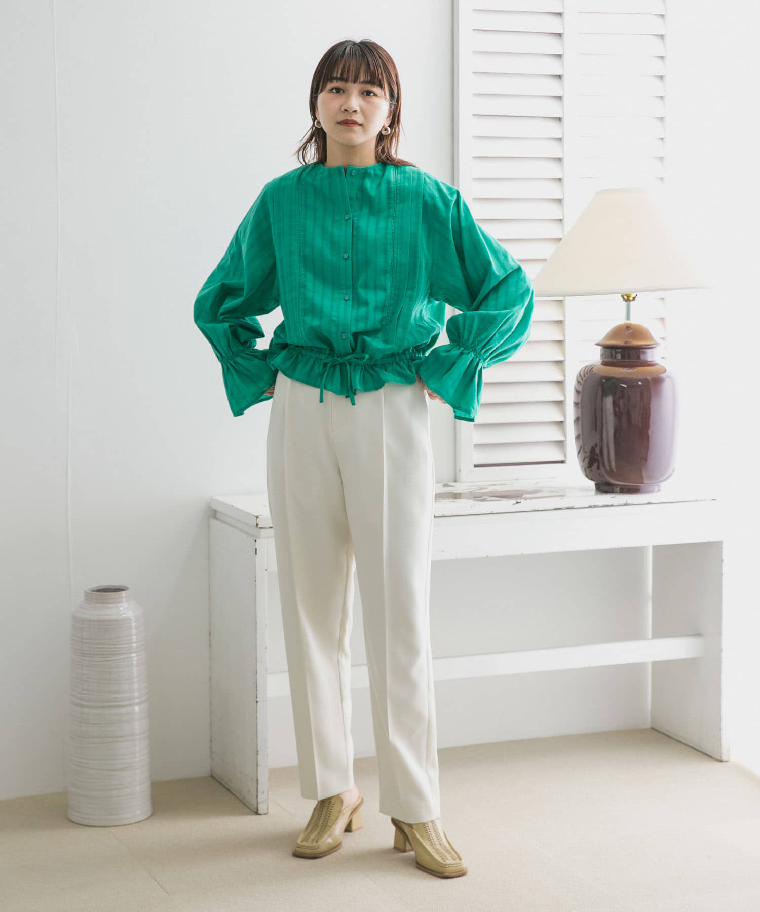 身長：165cm サイズ：38